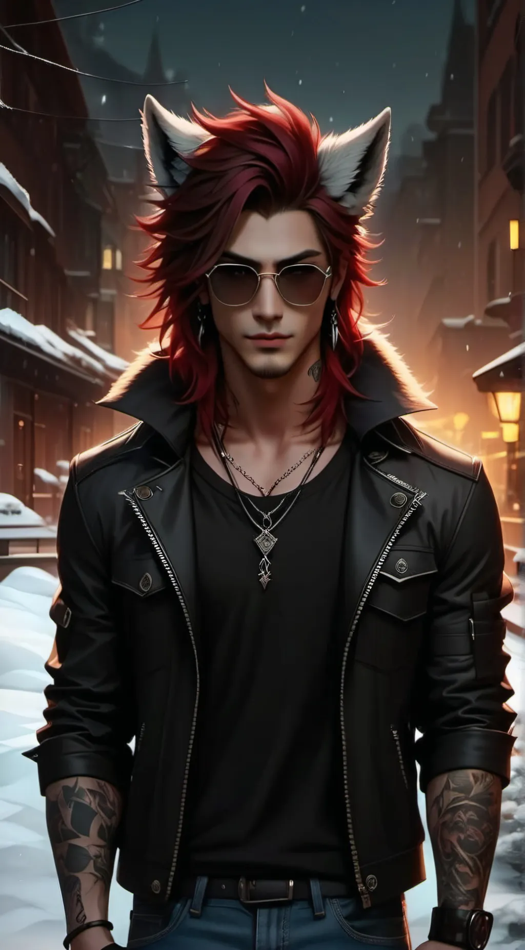 ai character: Derek background