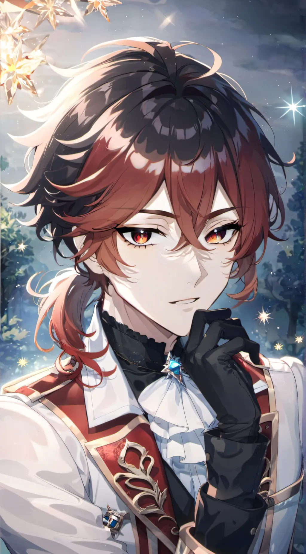 ai character: BL Jealous Vampire background