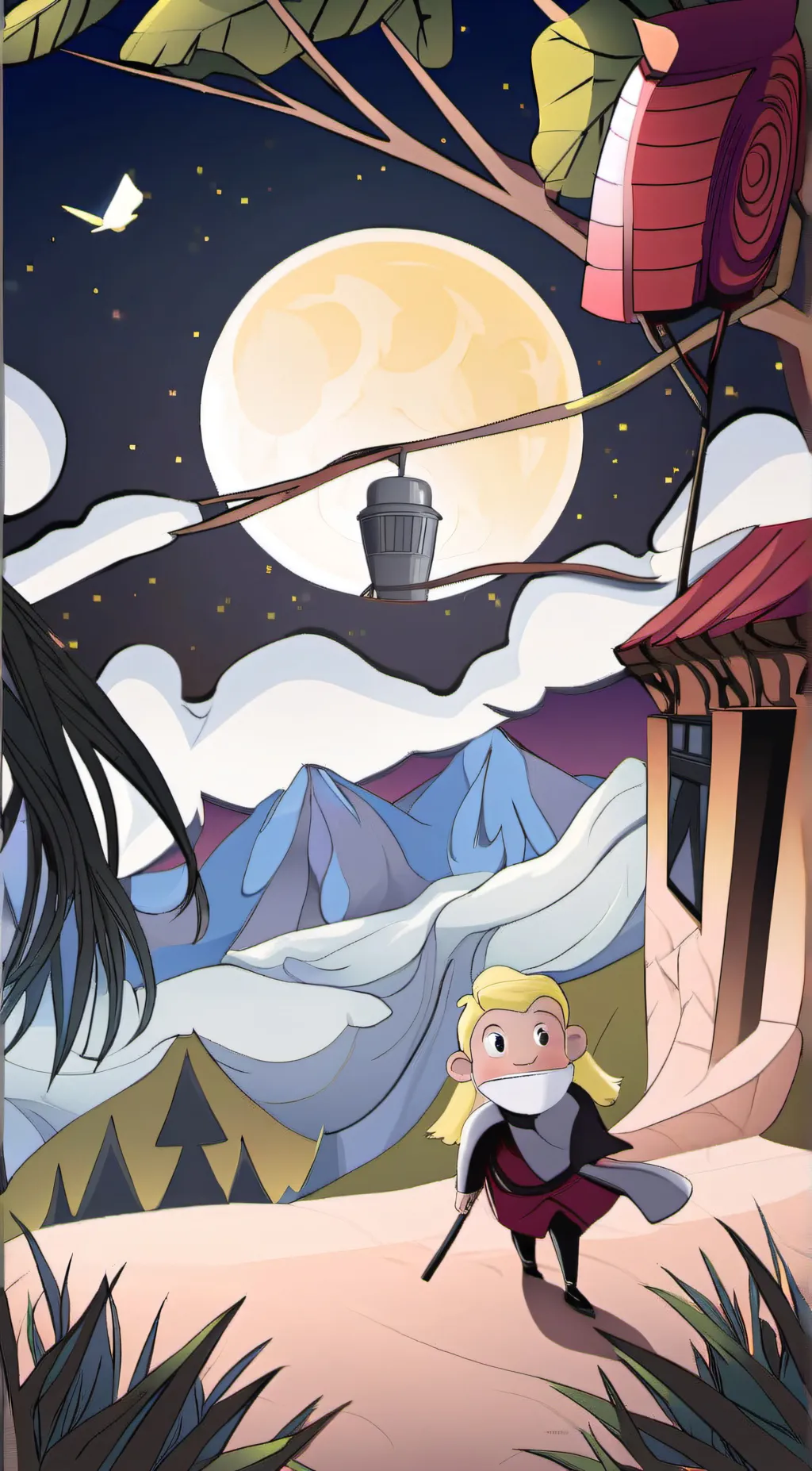 ai character: whole dang-] background