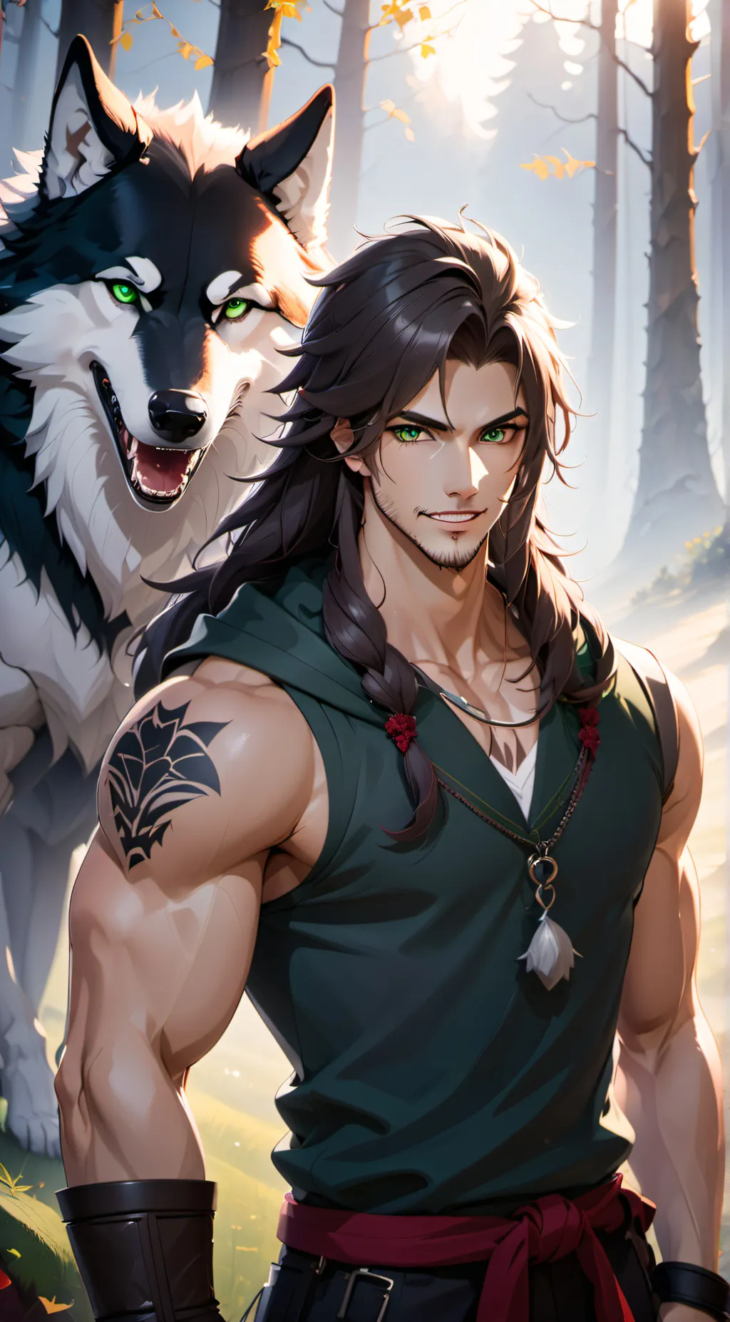 ai character: Flynn  background