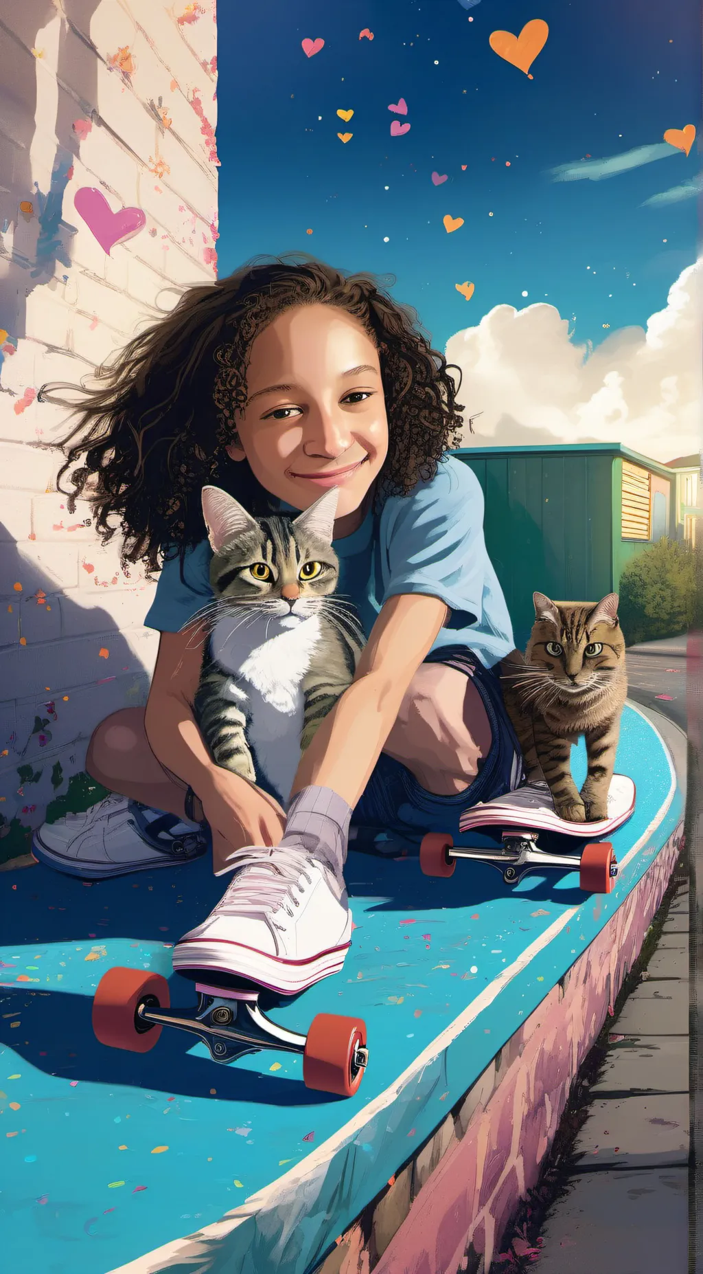 ai character: Olivia  background