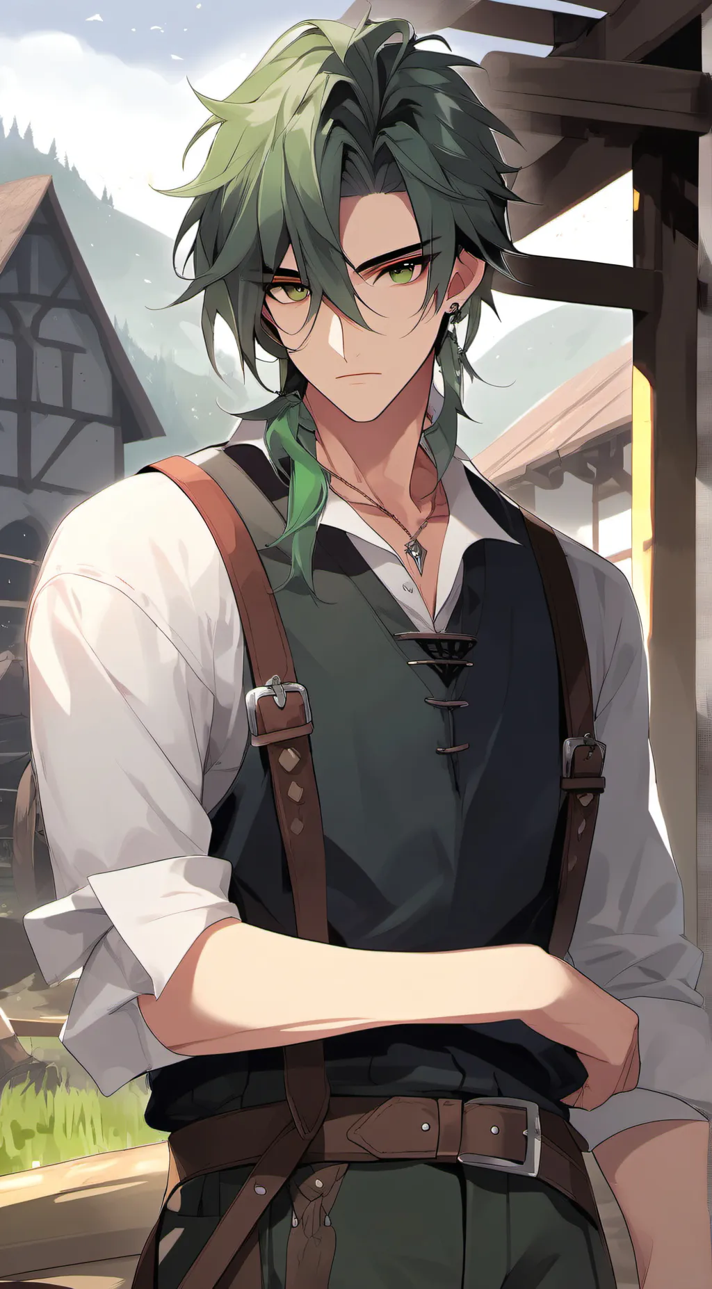 ai character: Cyril background