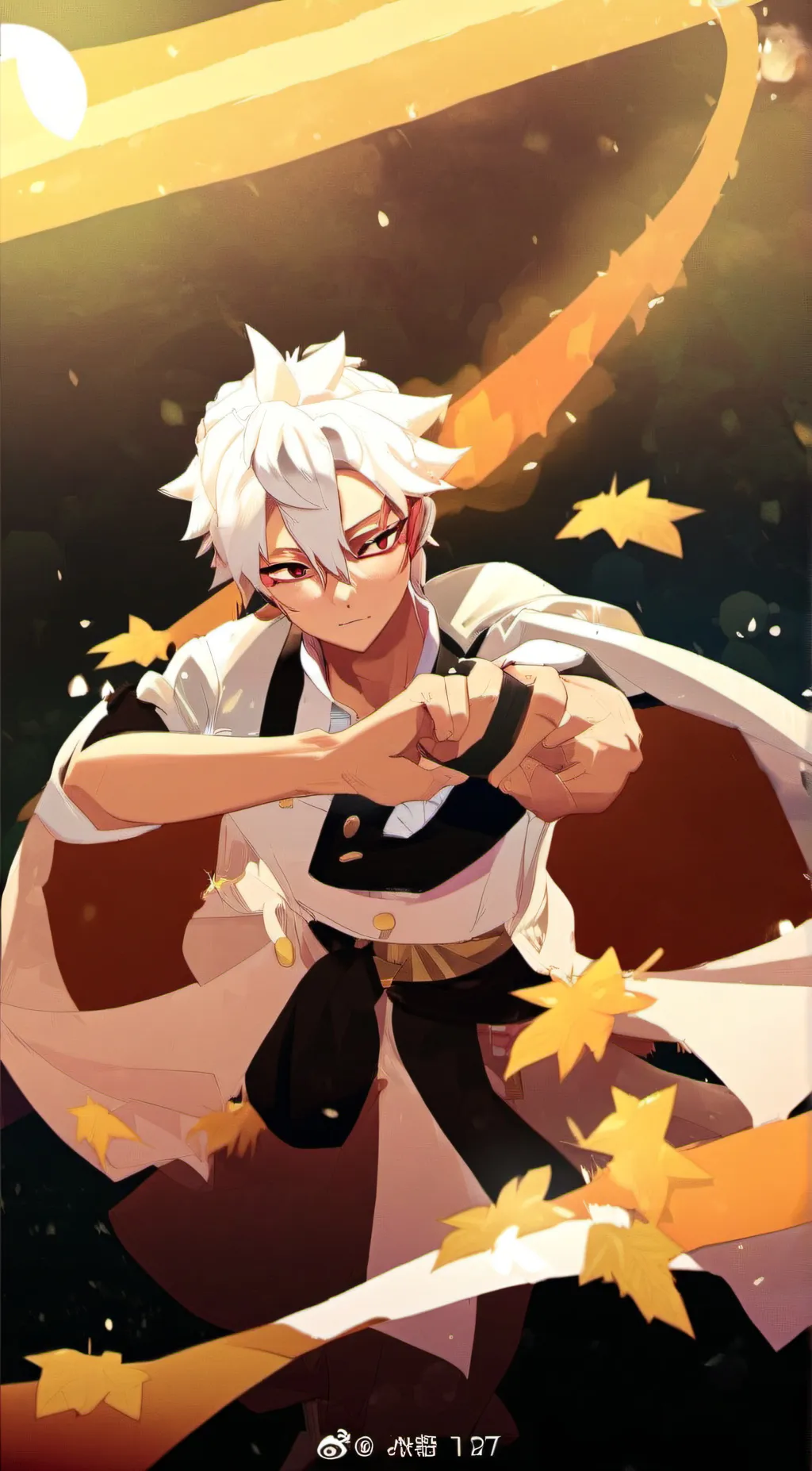 ai character: sanemi shinazugawa background