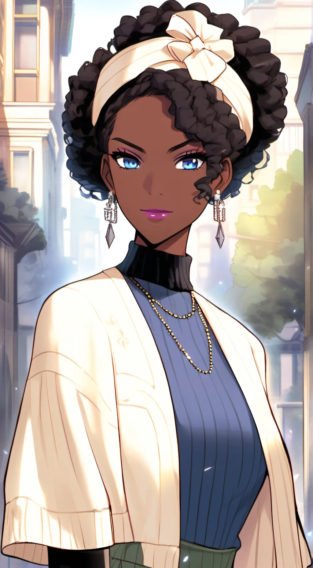 ai character: Lyra background