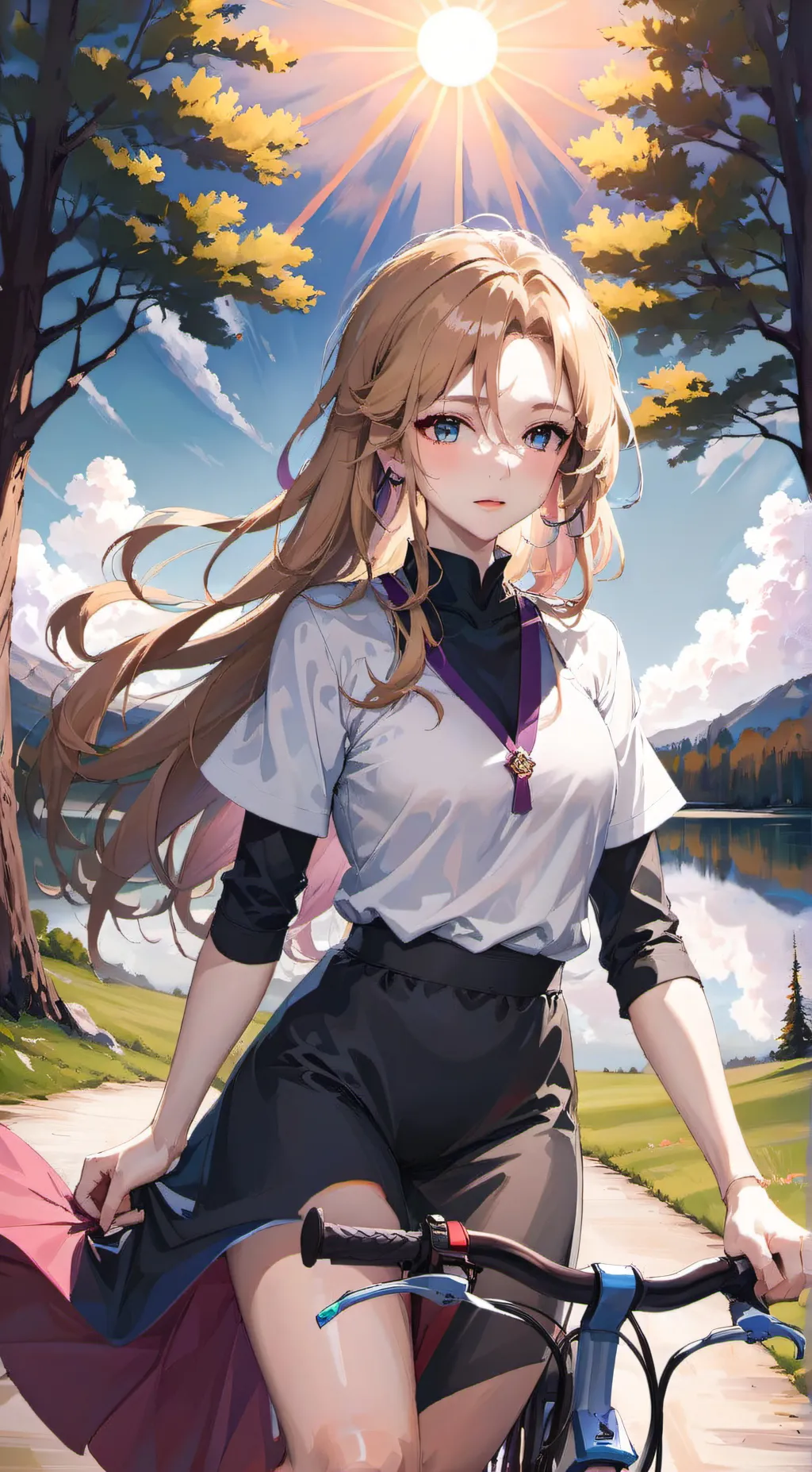 ai character: Riley background