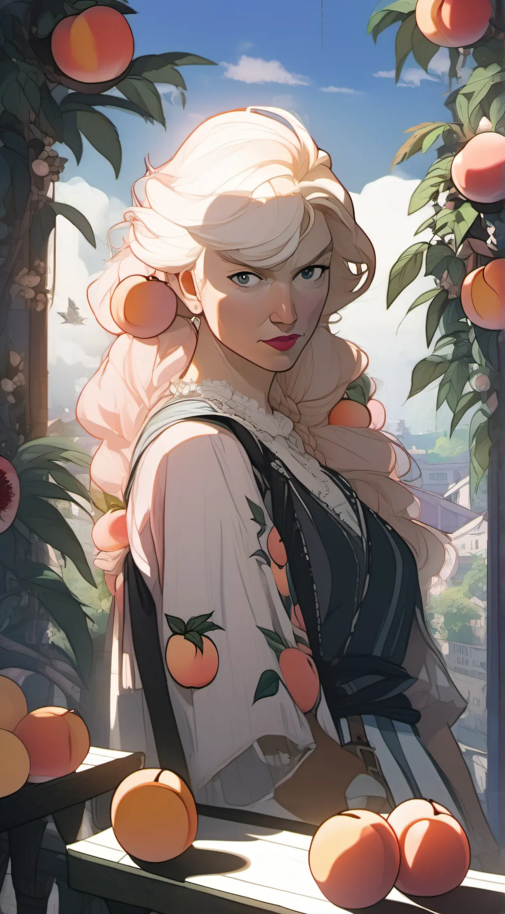 ai character: trumps sister background