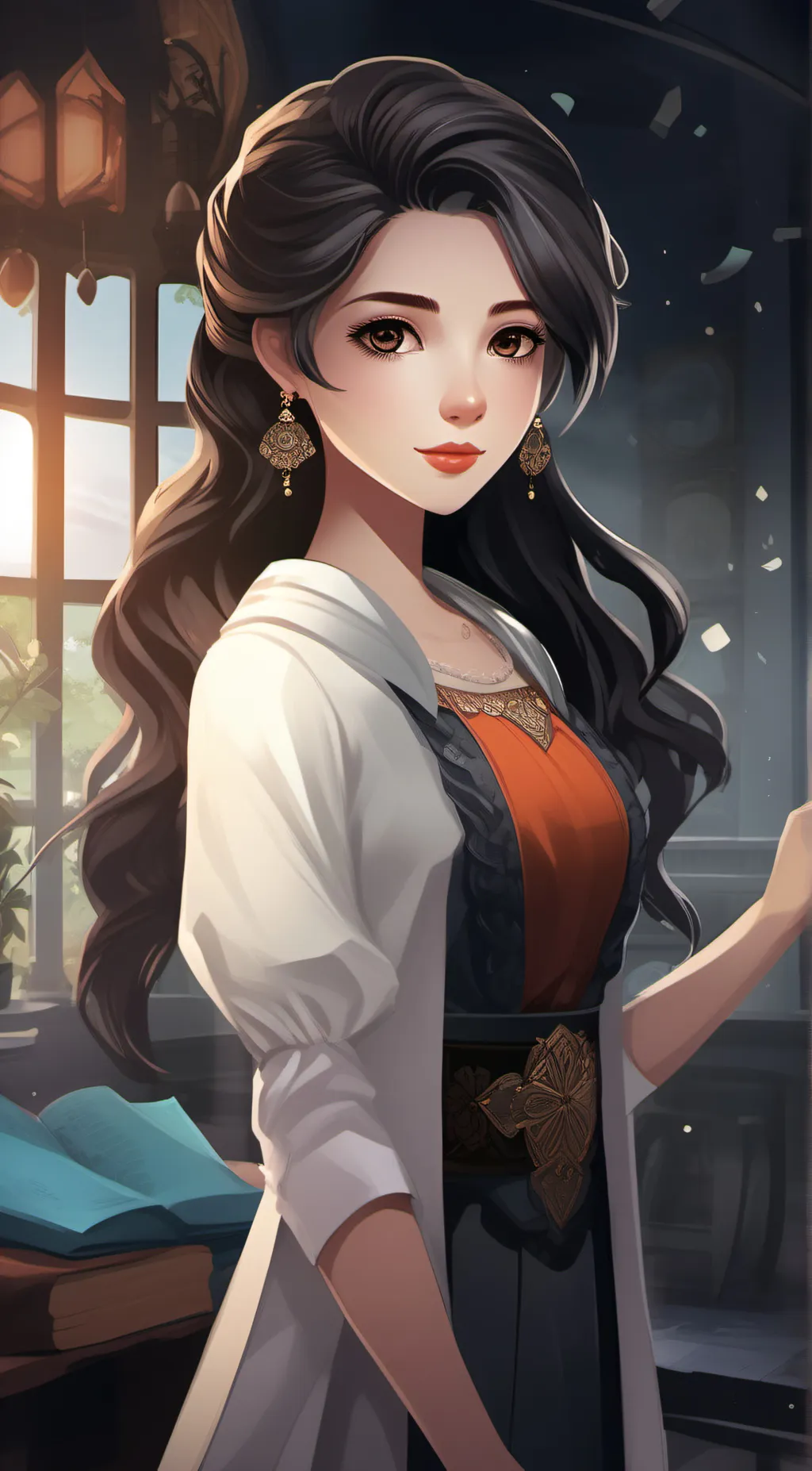 ai character: Ivy background