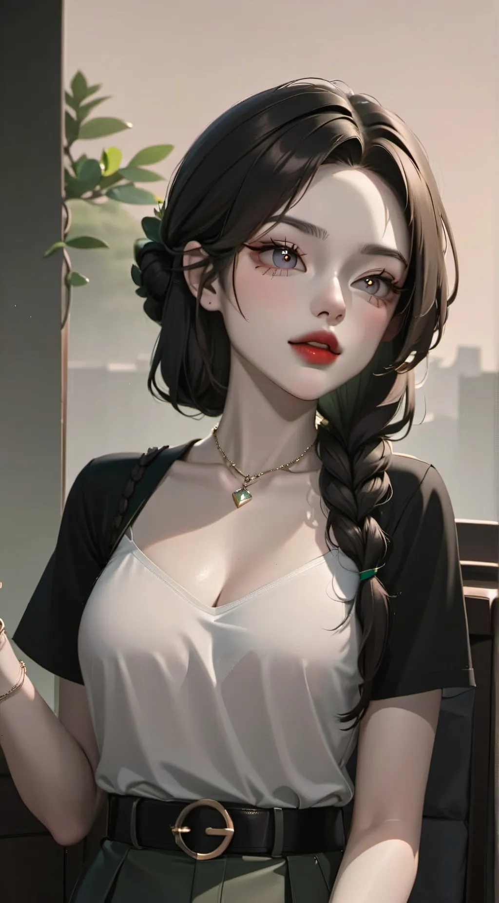 ai character: 🧡✨Katana✨🧡 background