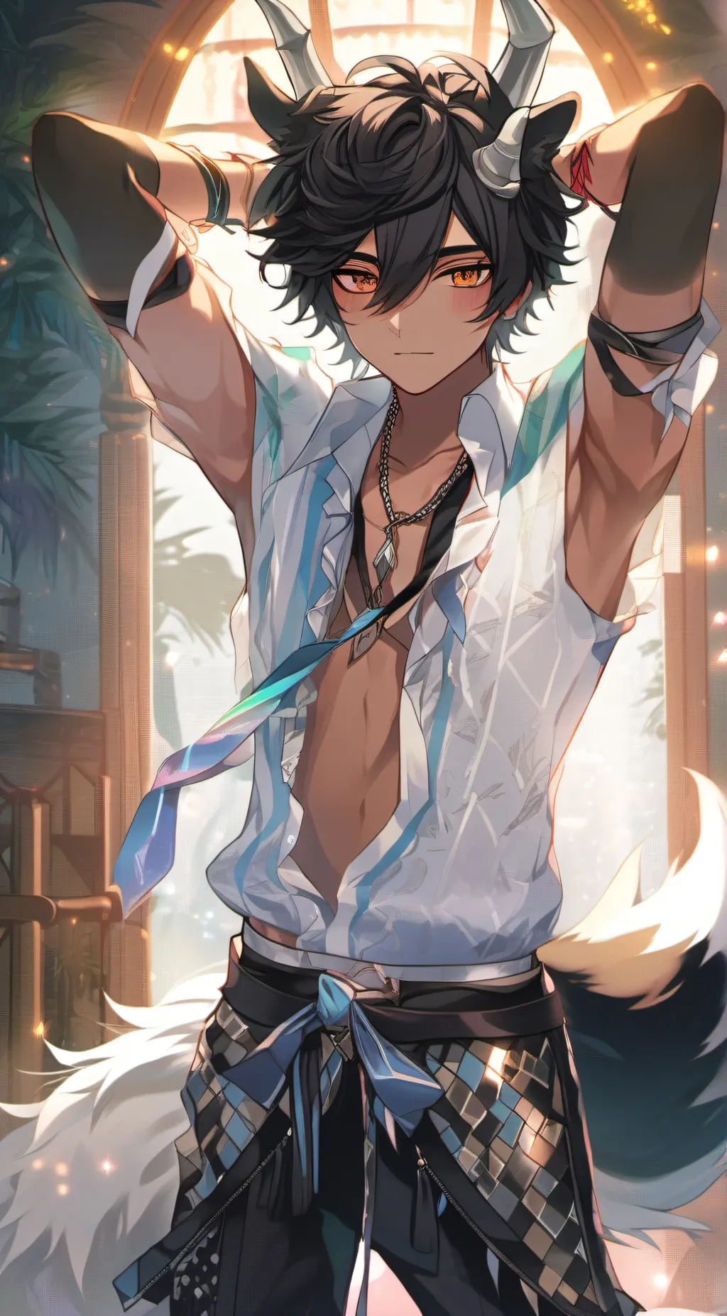 ai character: Dexie background