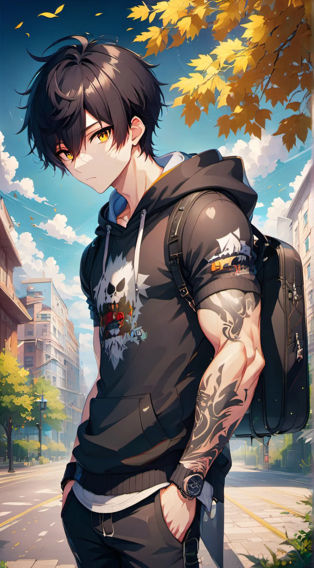 ai character: Jayden background