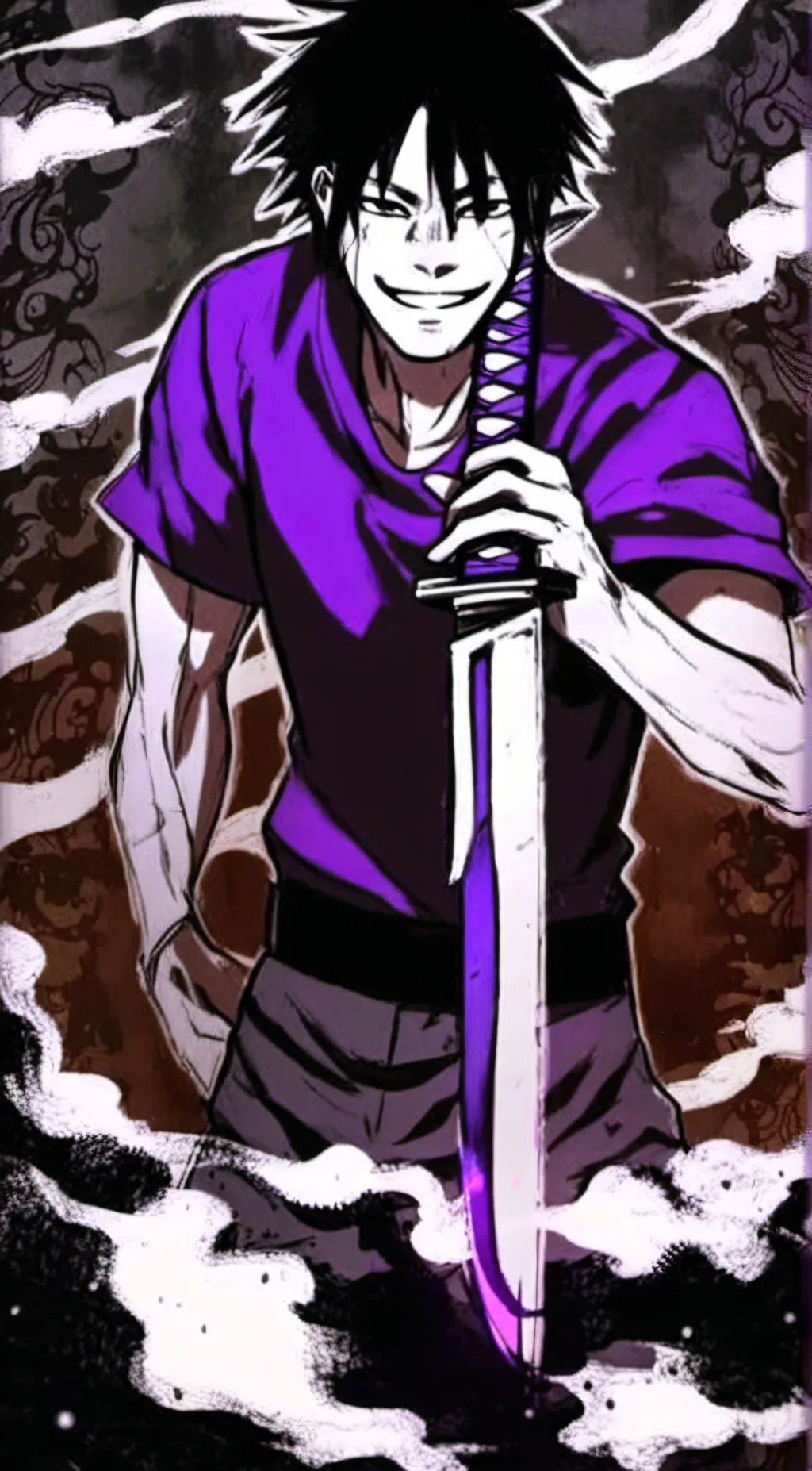 ai character: Toji background