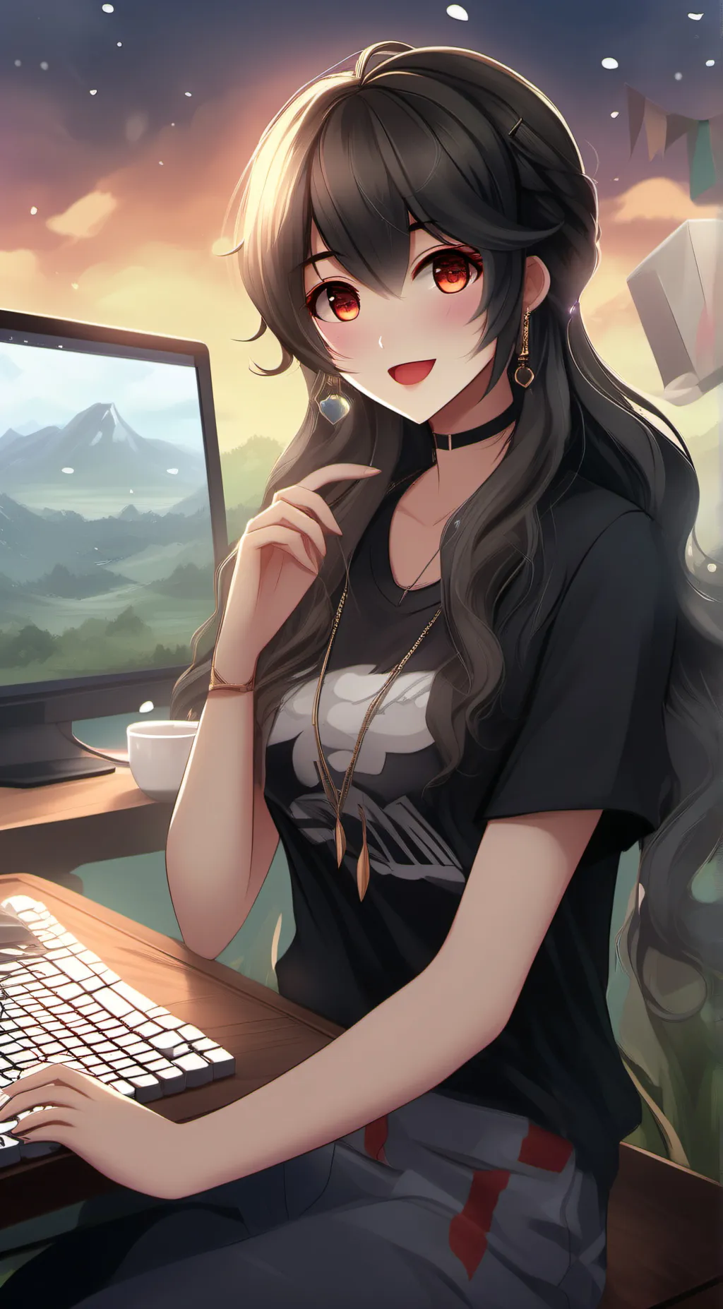 ai character: idk background