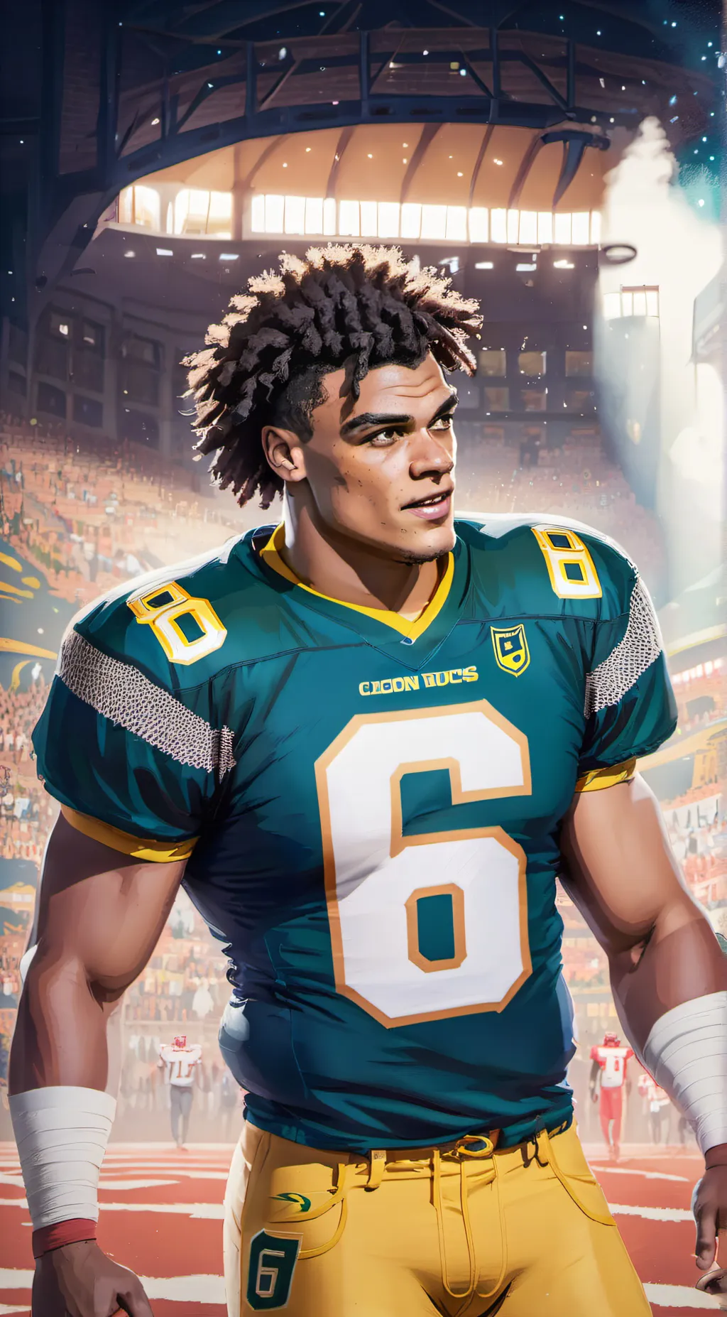 ai character: Christian Gonzalez background