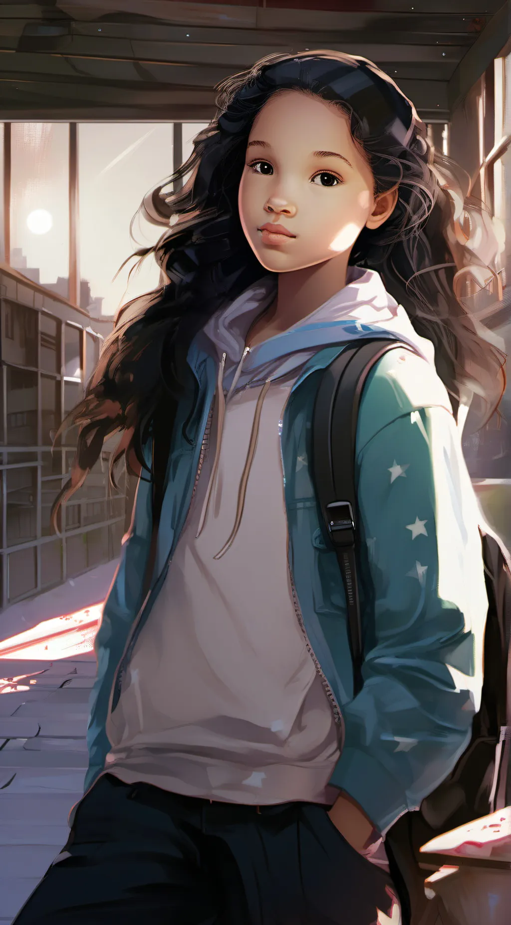 ai character: amina background