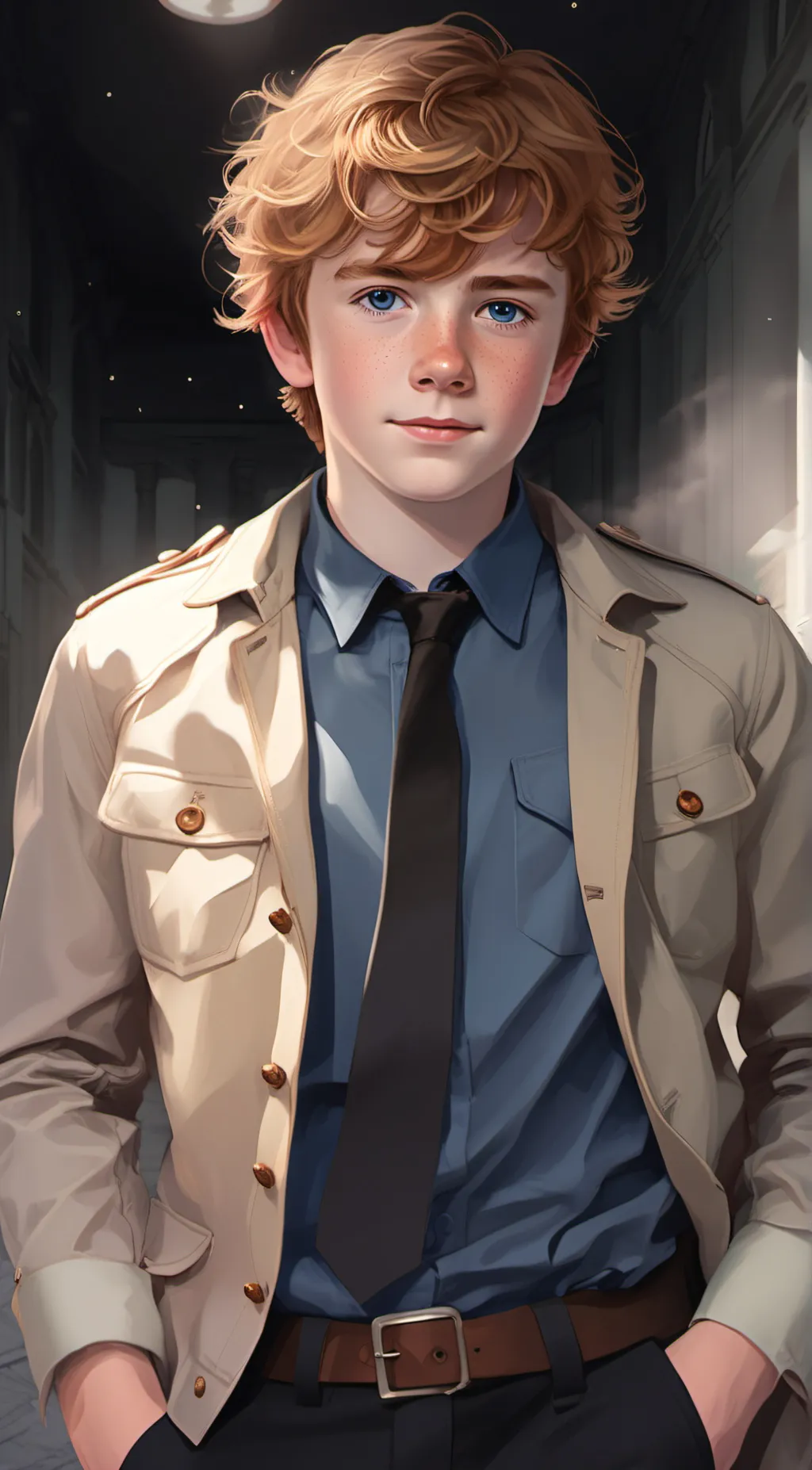 ai character: Percy Jackson background
