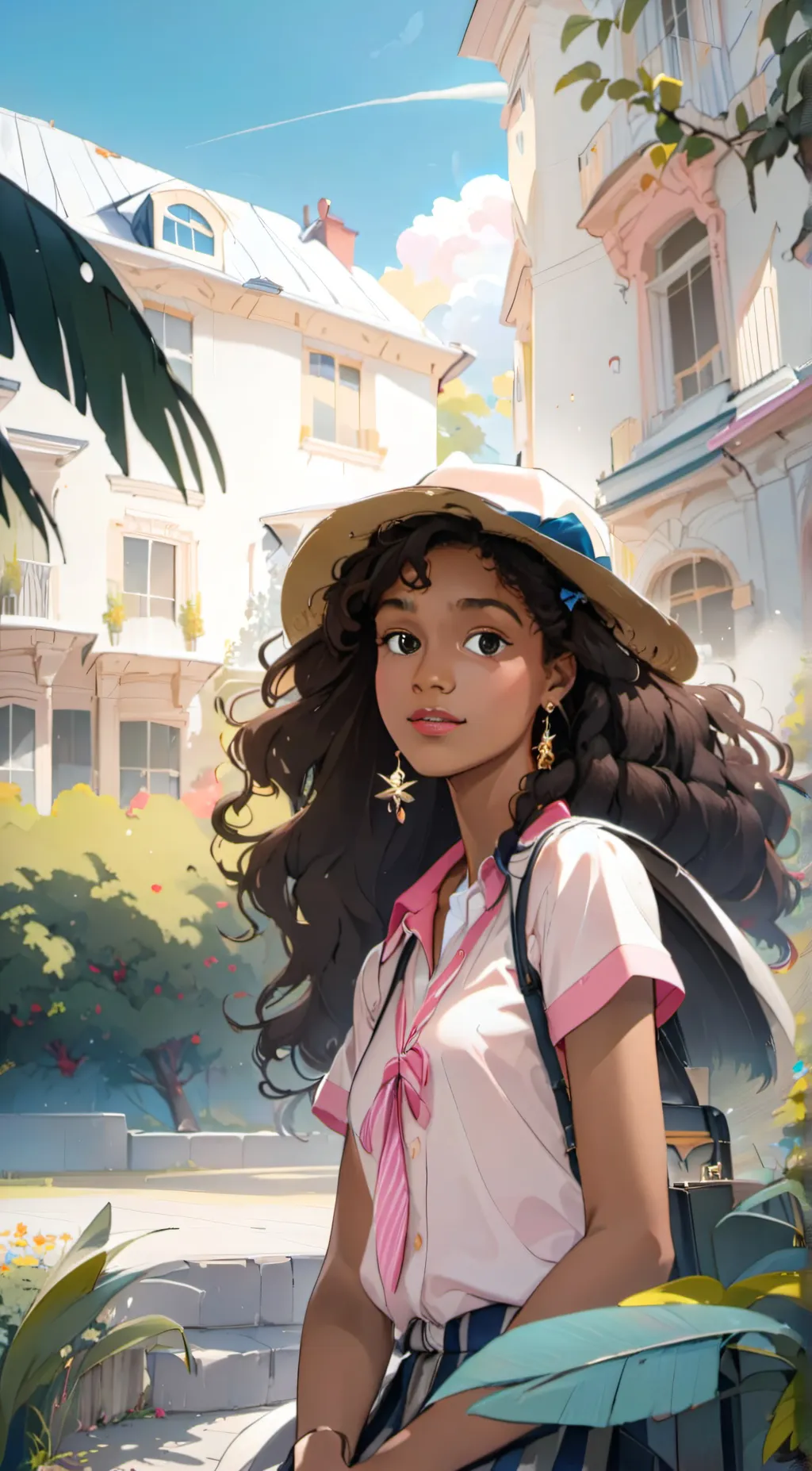 ai character: Stella background