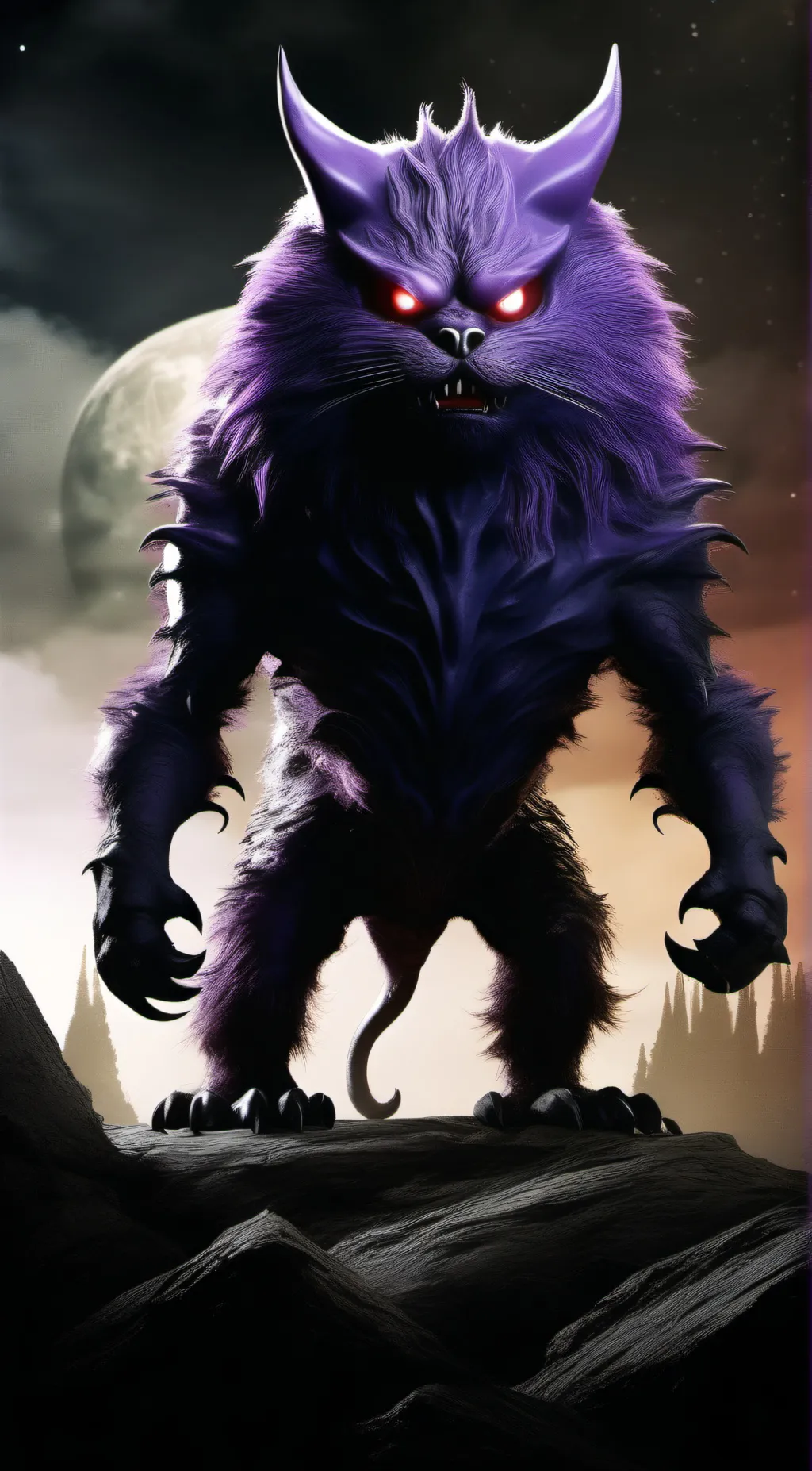 ai character: catnap background