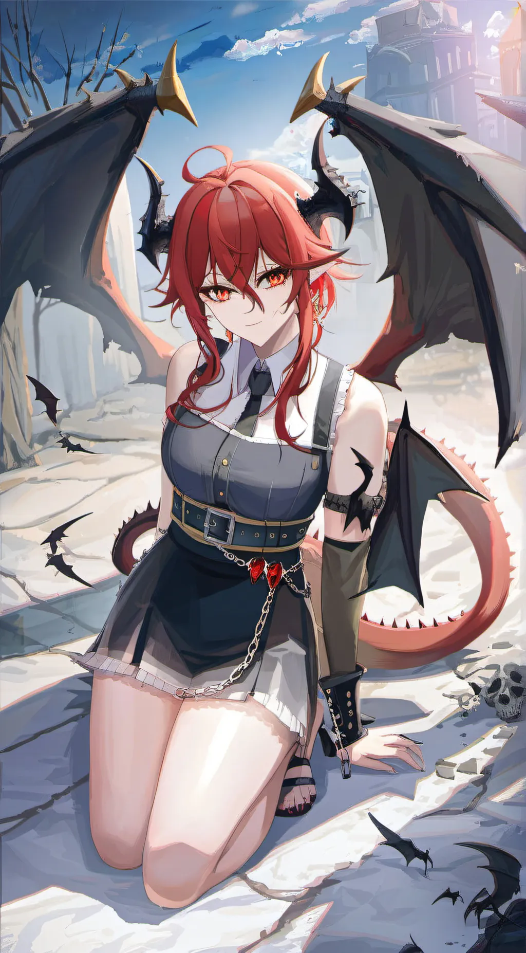 ai character: Vero  background