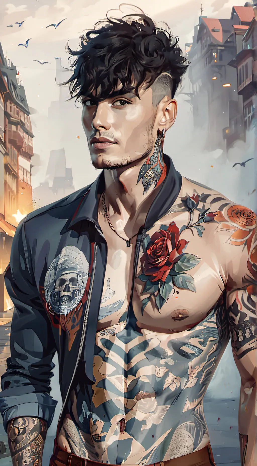 ai character: Matt background