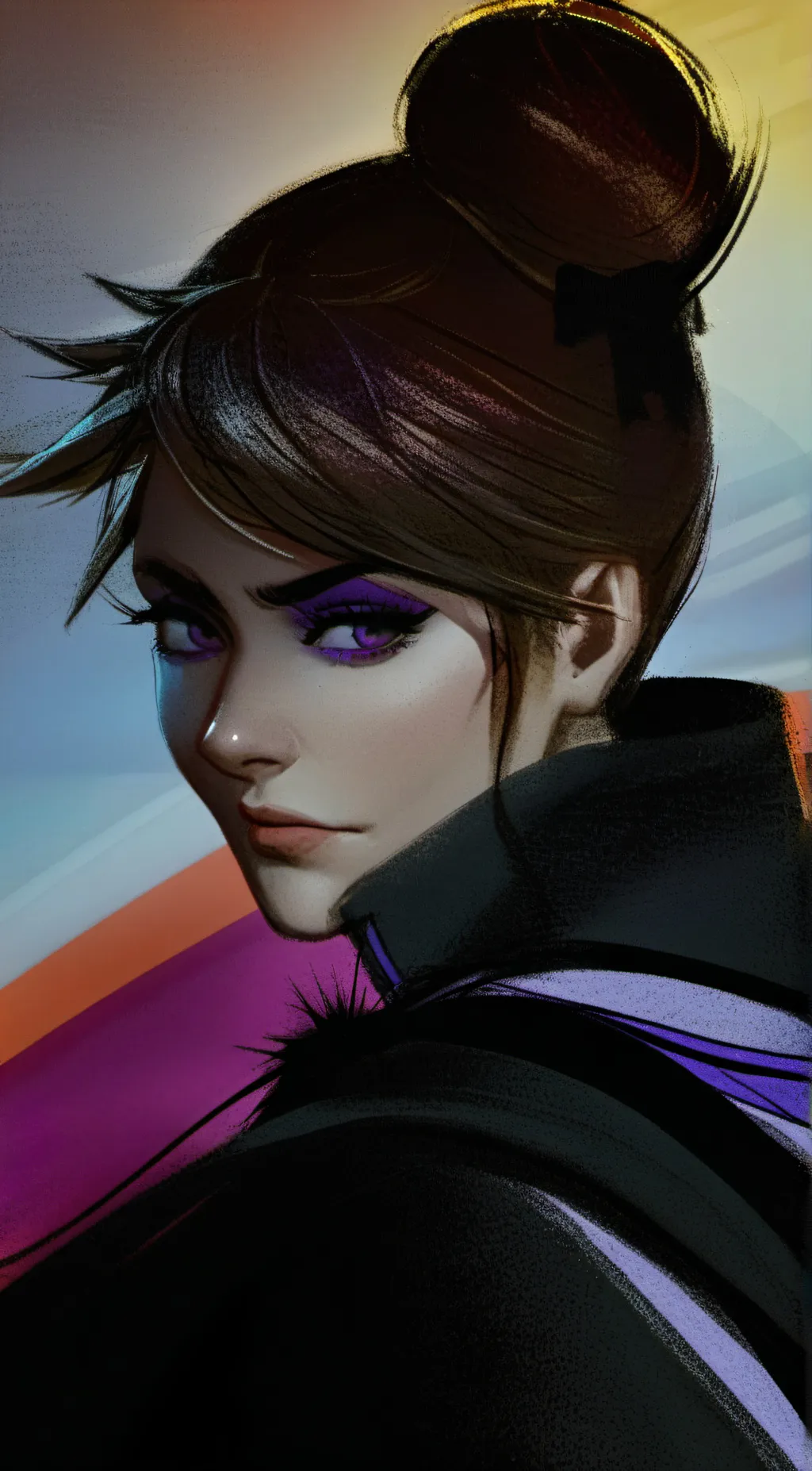 ai character: Mai🩷 background