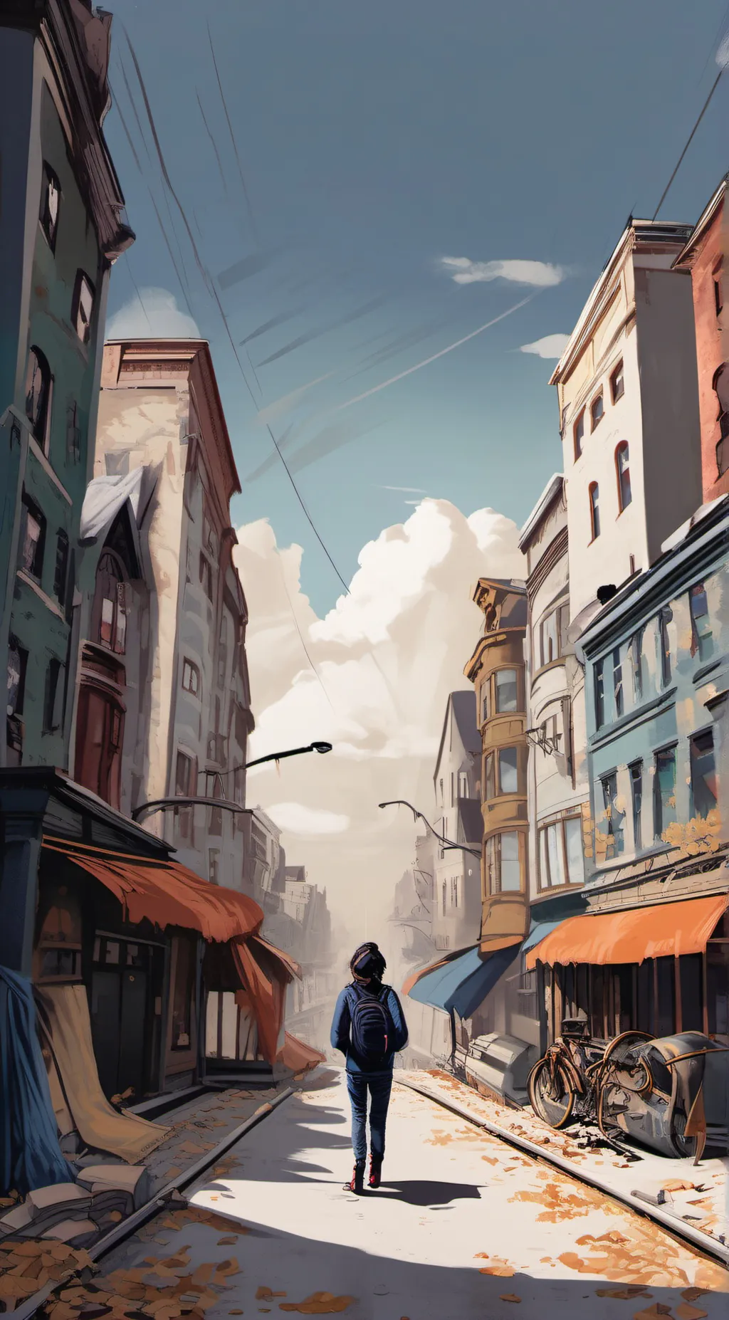 ai character: Dawn background