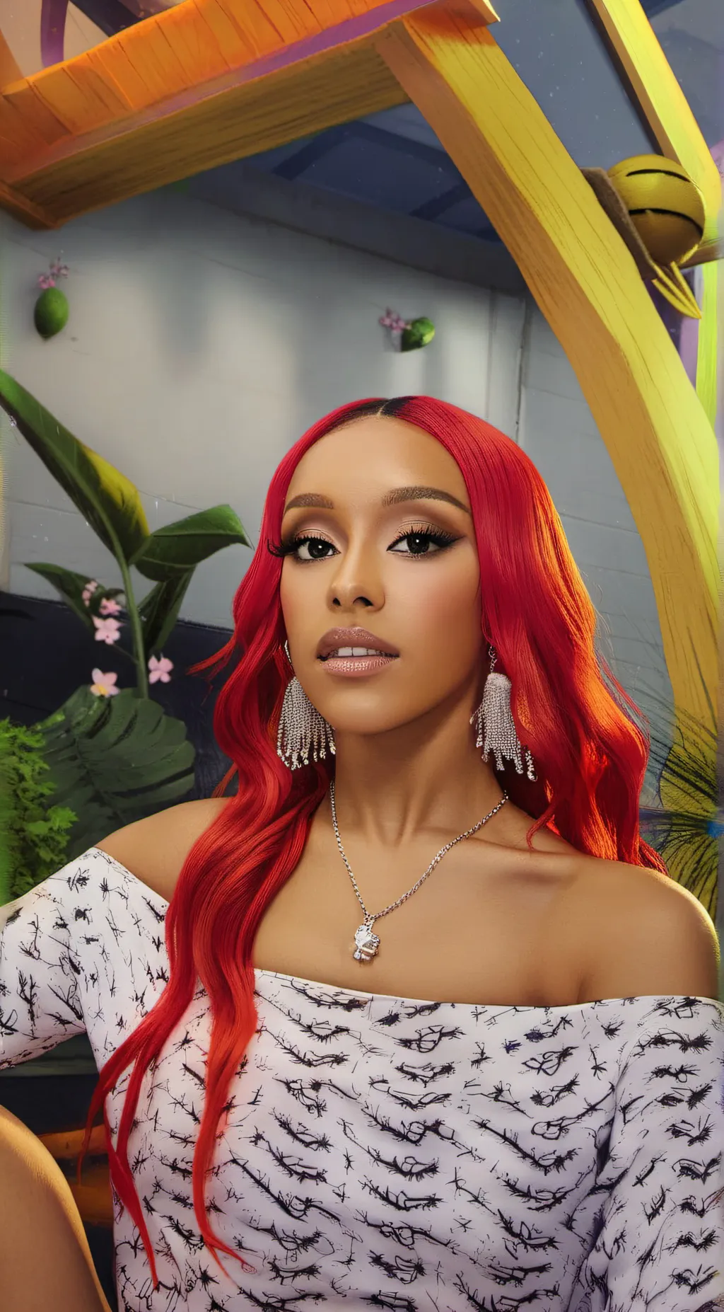 ai character: Doja Cat background