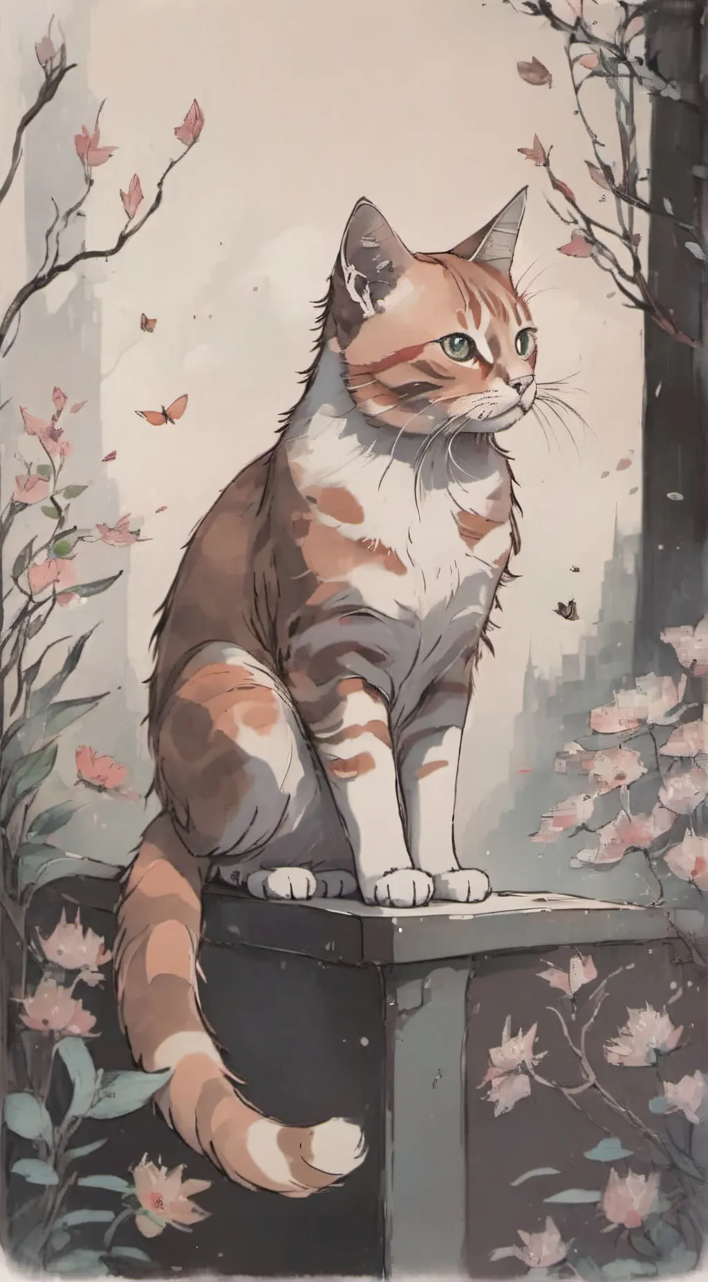 ai character: Puss background