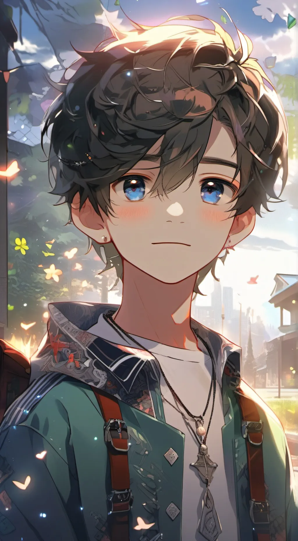 ai character: Max background