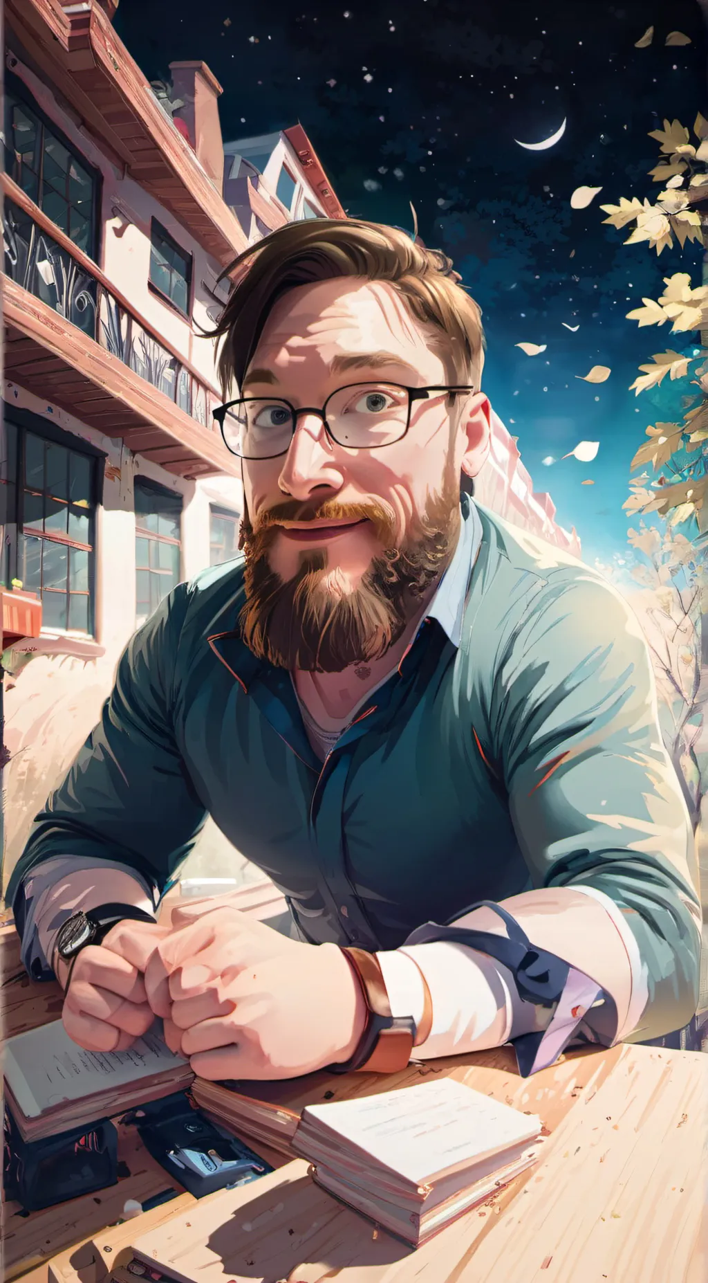 ai character: Roddy background