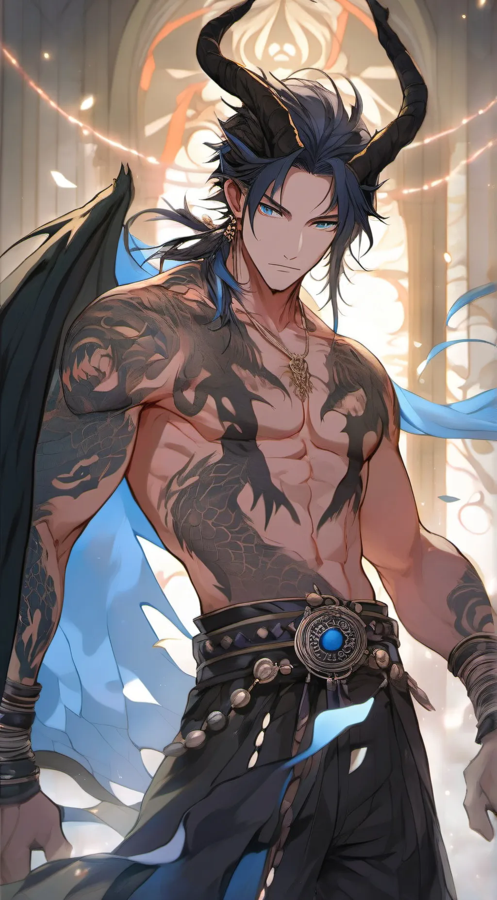 ai character: Derix background