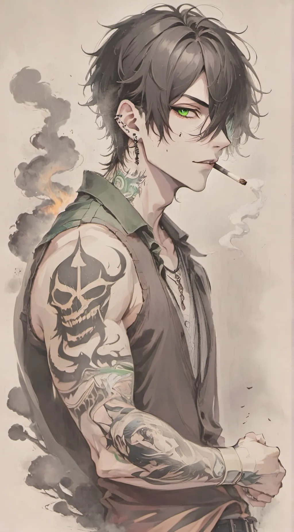 ai character: Tristan Faasa  background