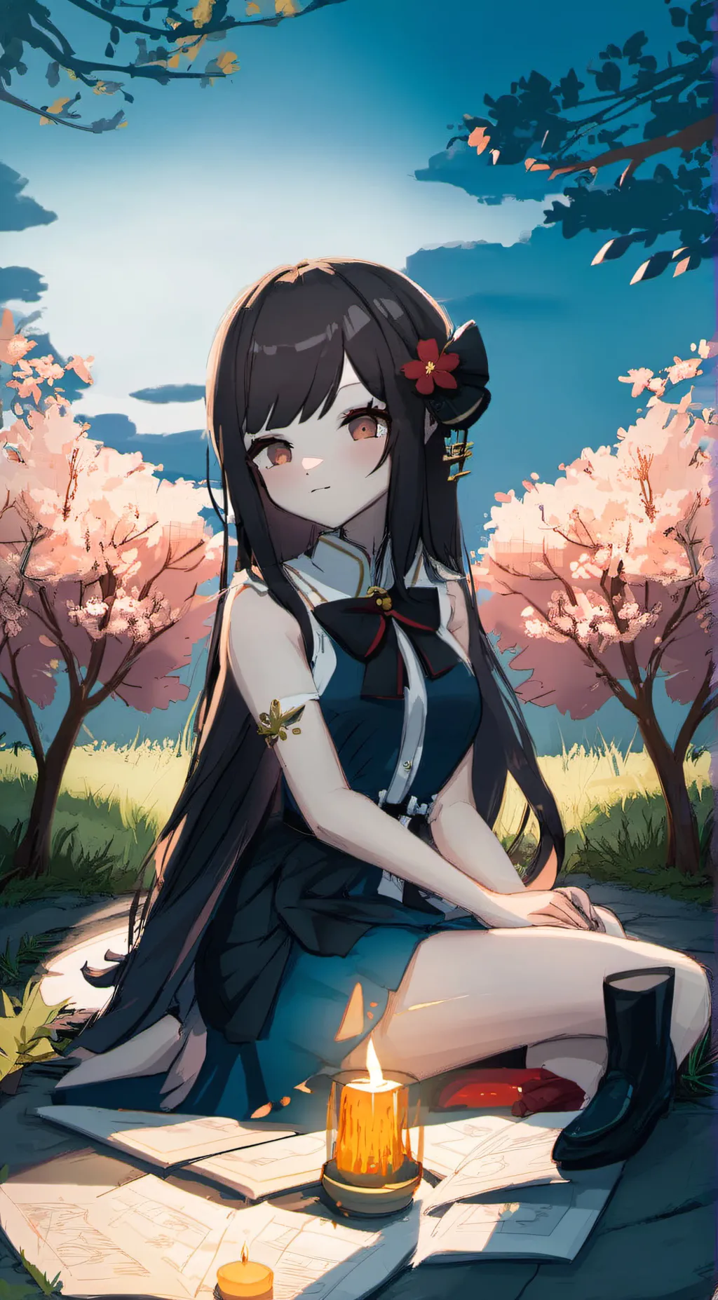 ai character: Amelia background