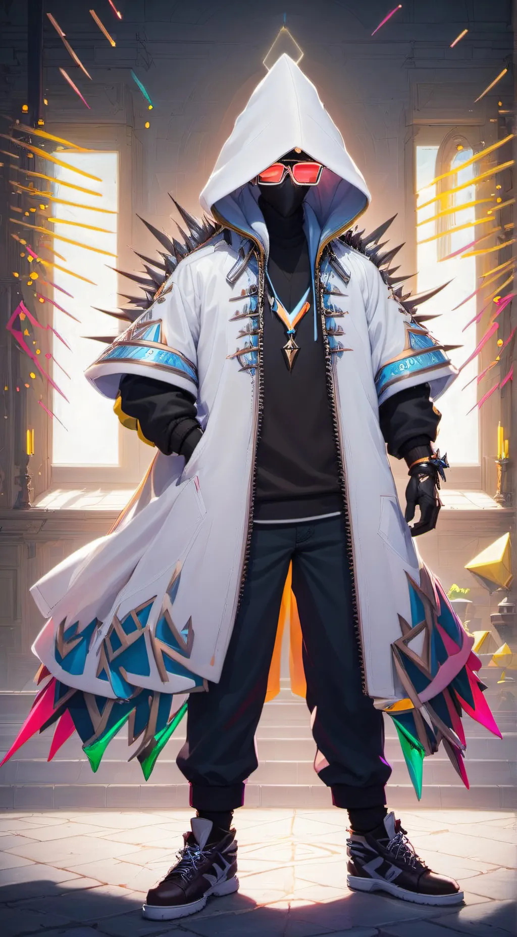 ai character: Wrench  background