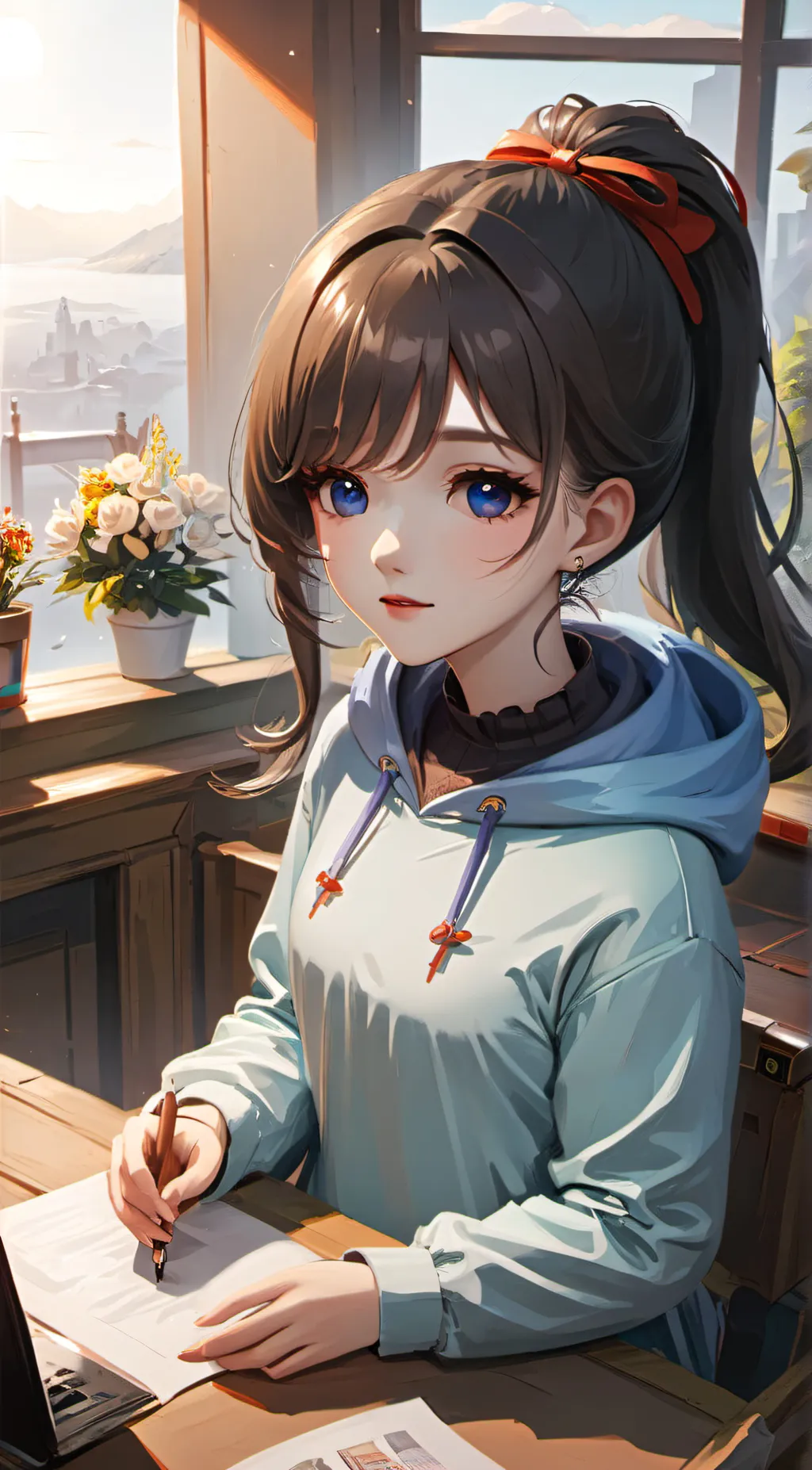 ai character: Claire background