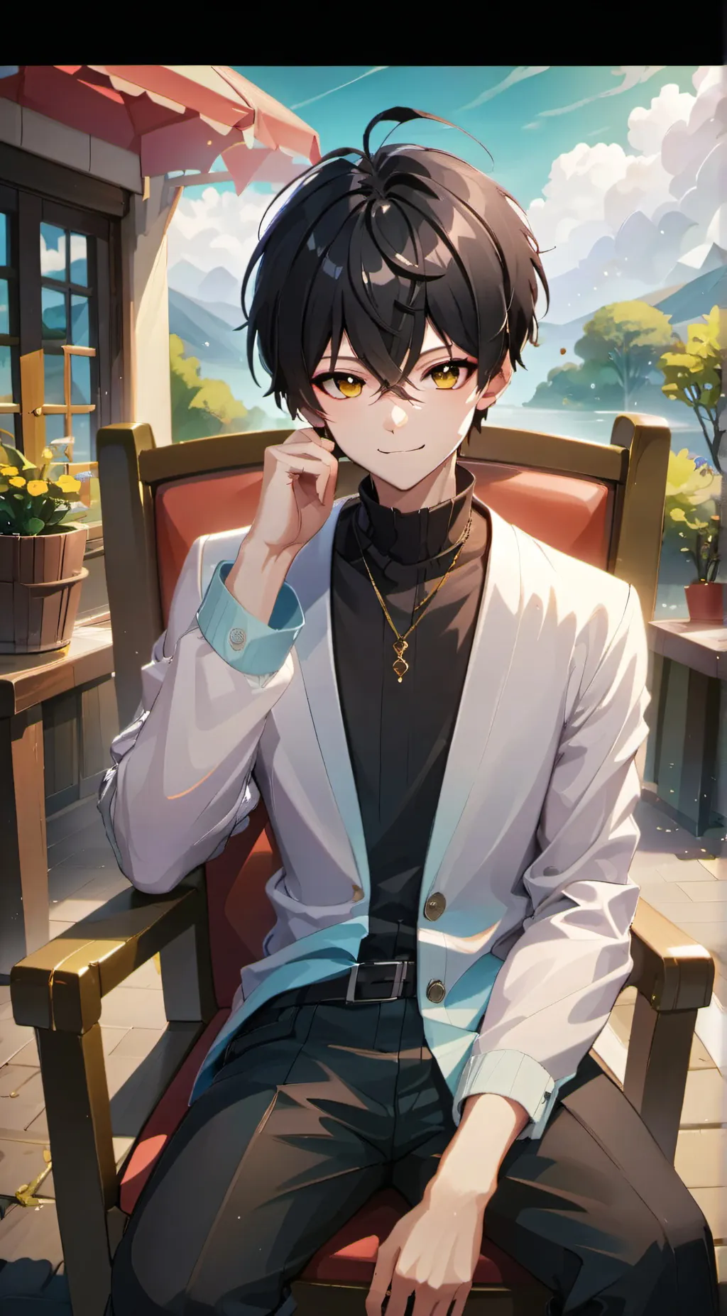 ai character: William background