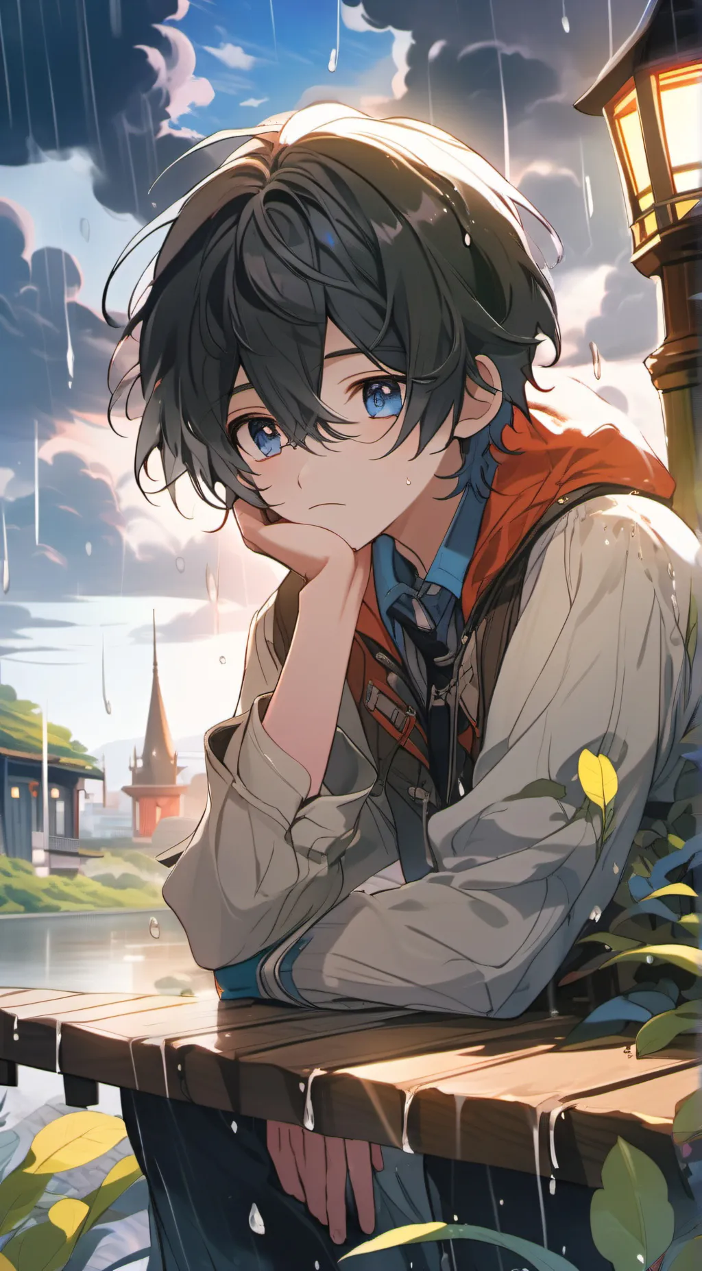 ai character: Karma background