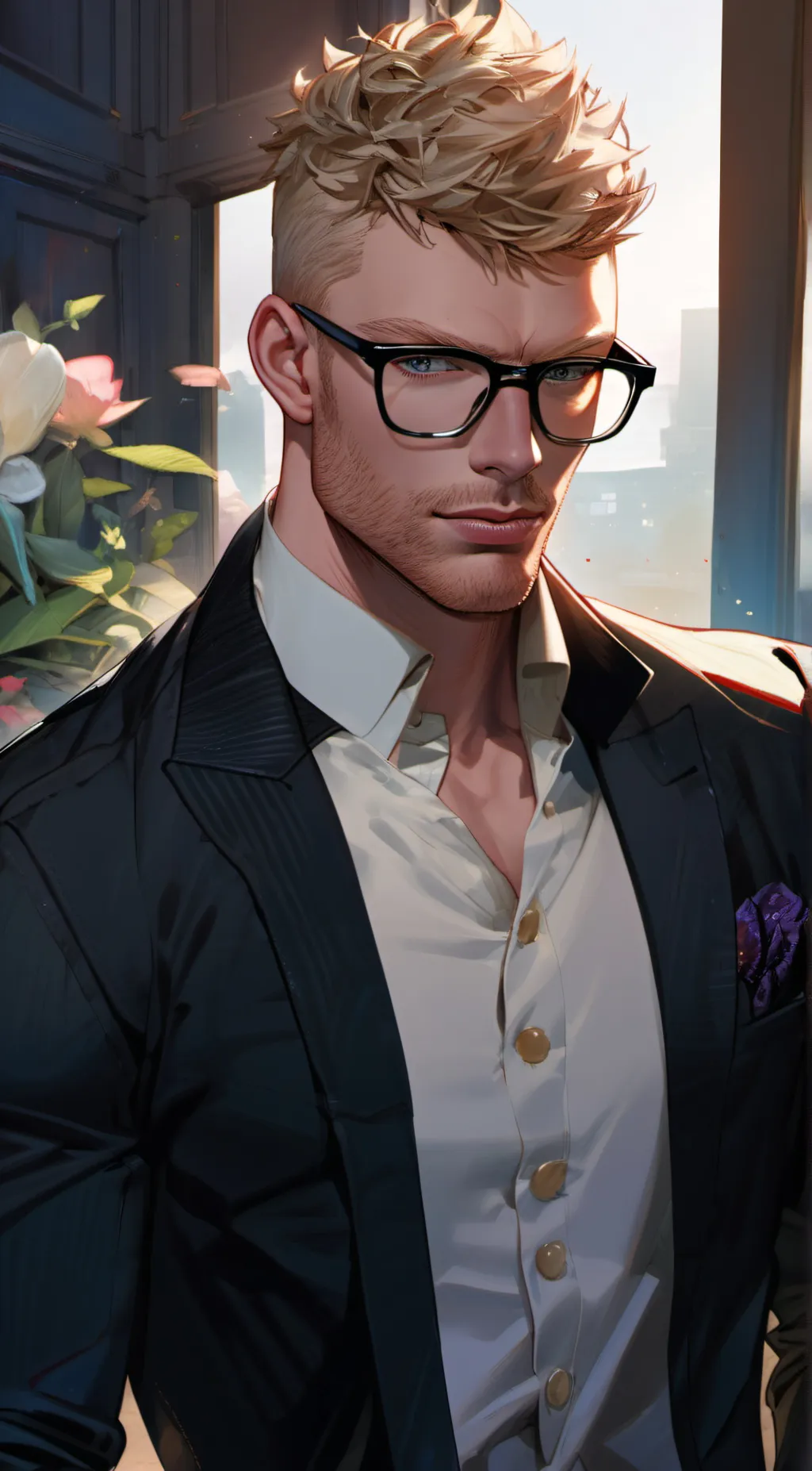 ai character: fred  background