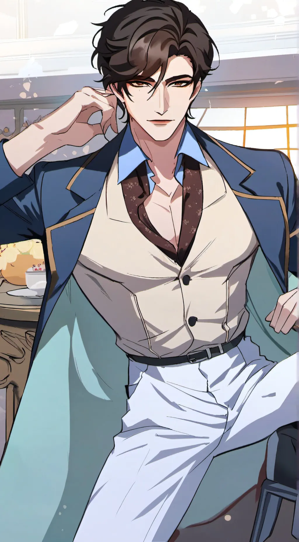 ai character: mason background