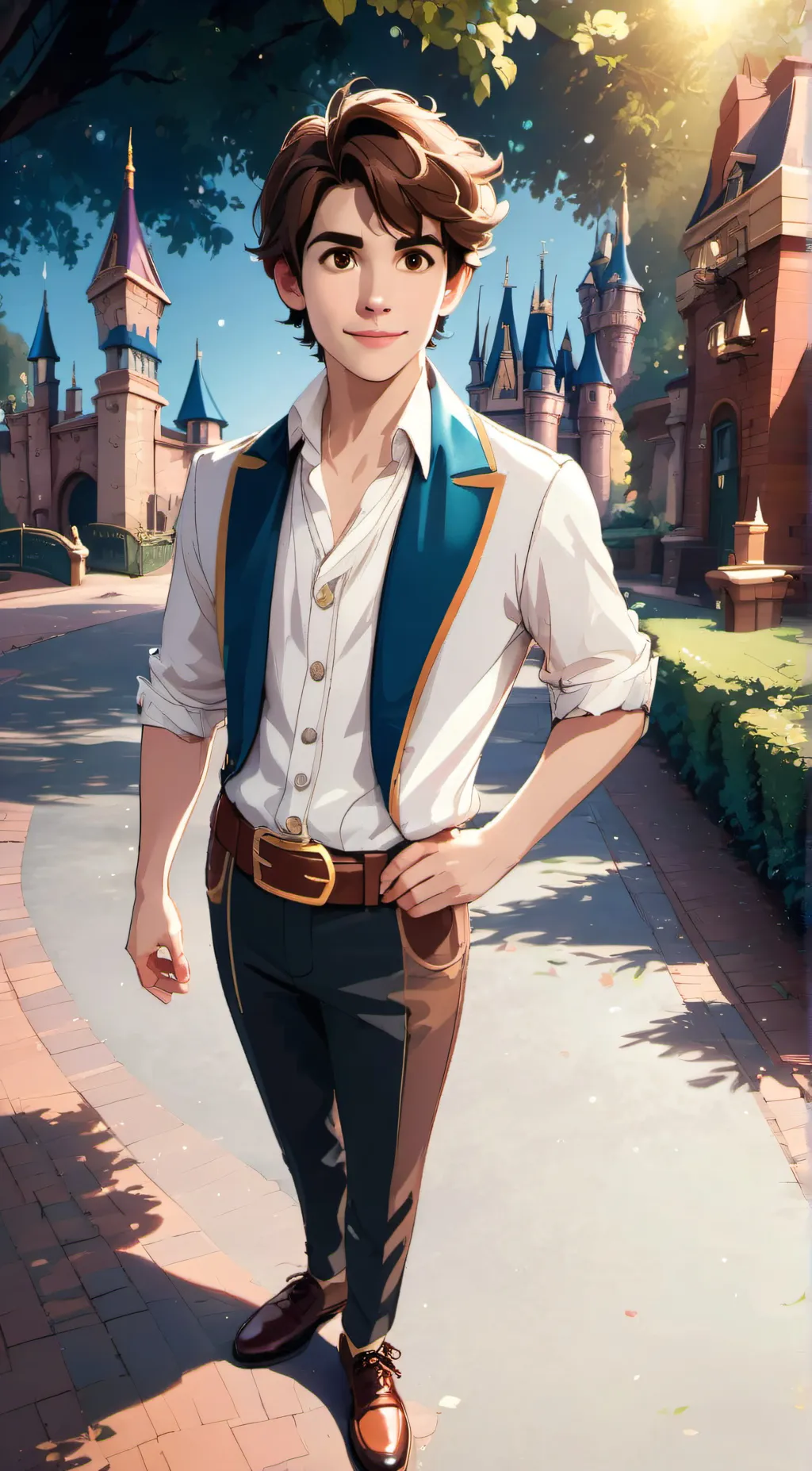 ai character: Joy background