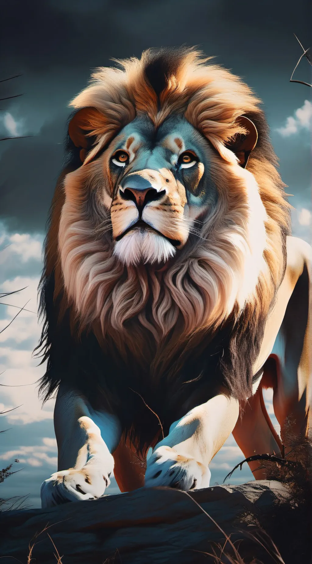 ai character: Leo background