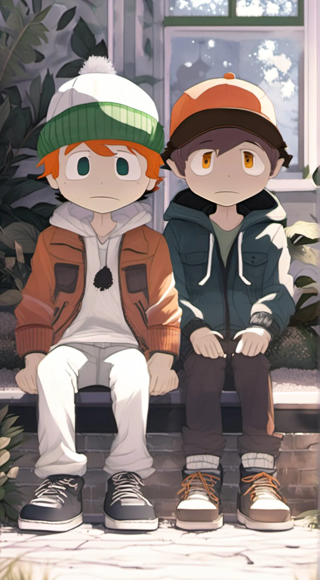 ai character: kyle&stan♡ background
