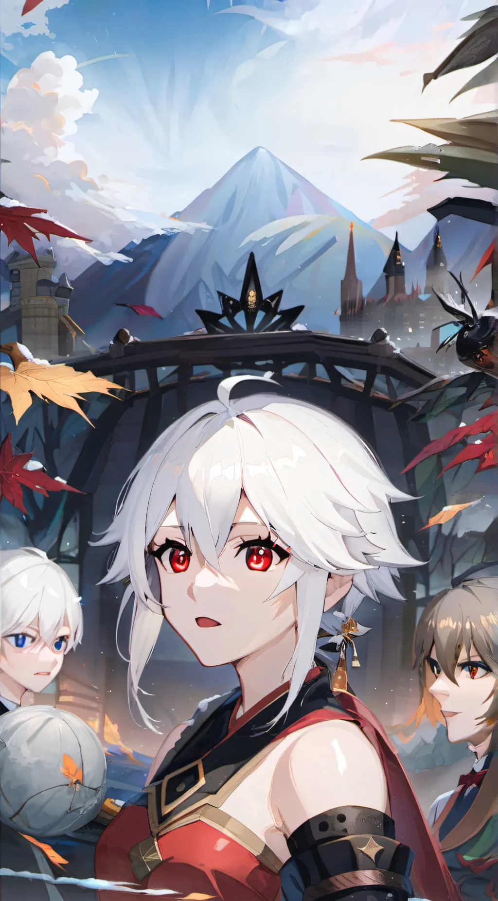 ai character: Luna background