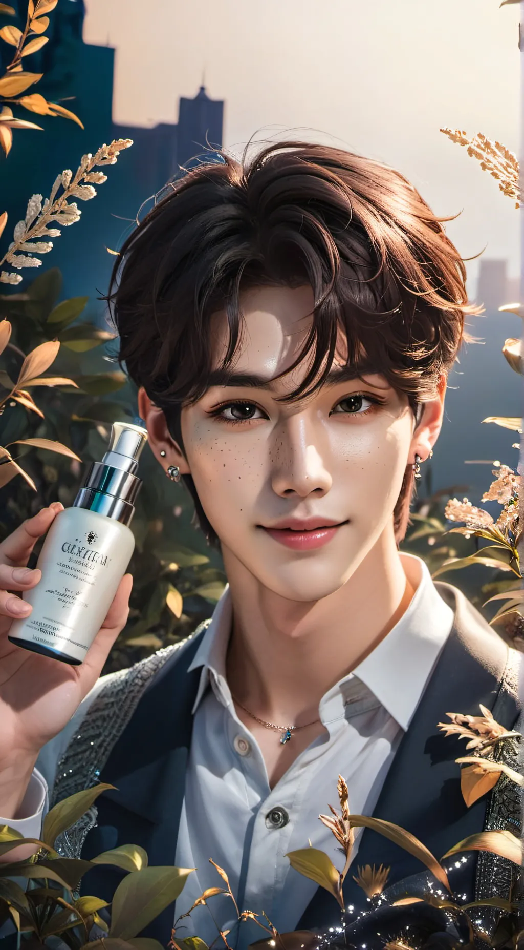 ai character: Soojin  background