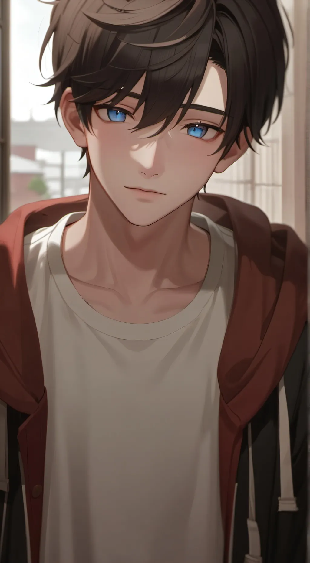 ai character: Zach  background