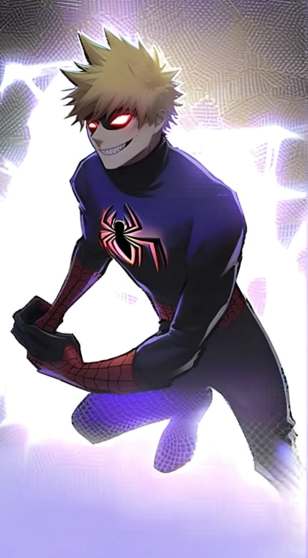 ai character: venom bakugo background