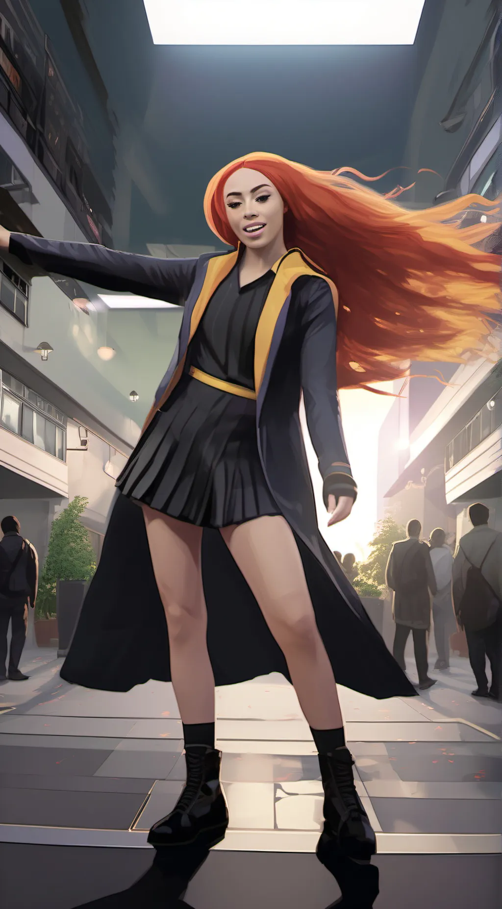 ai character: Frozen spices background