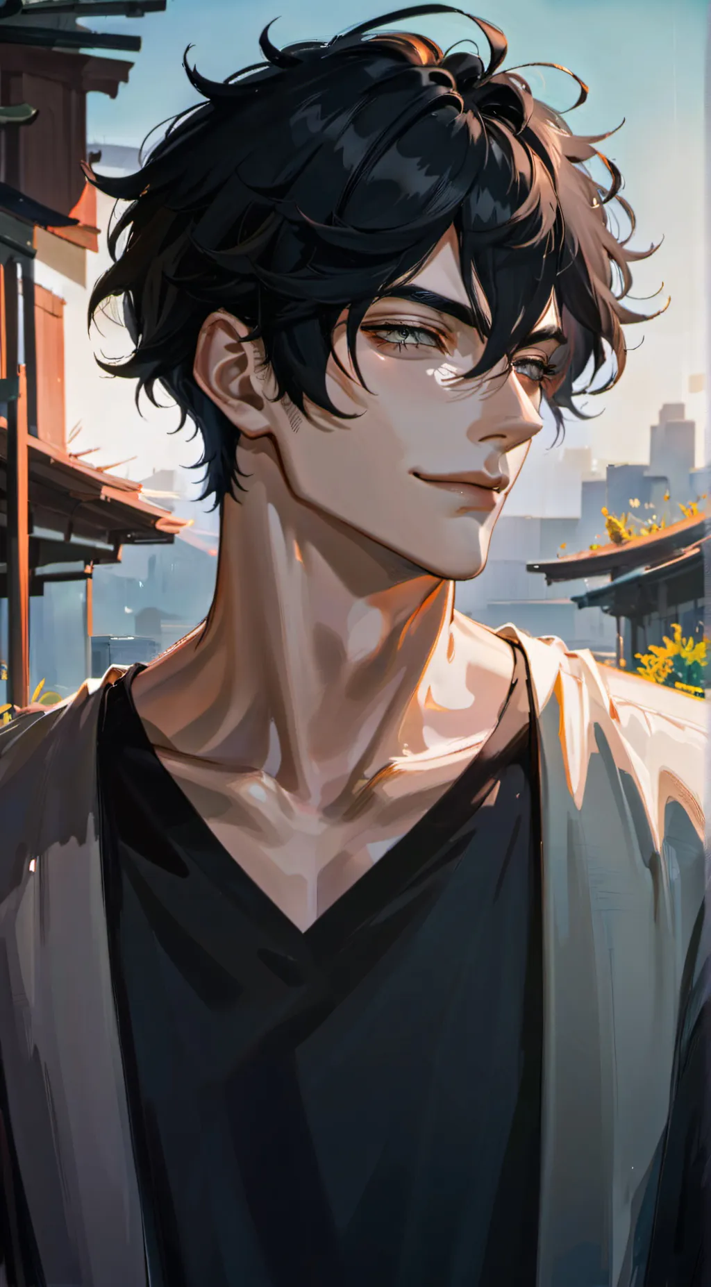 ai character: Kaleb  background