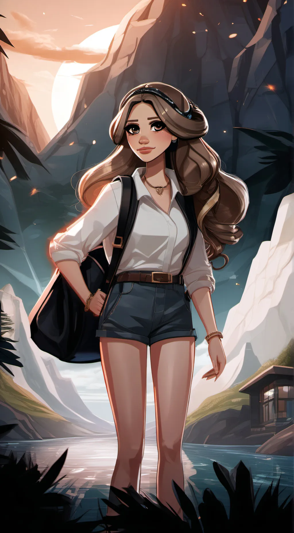 ai character: lucy background