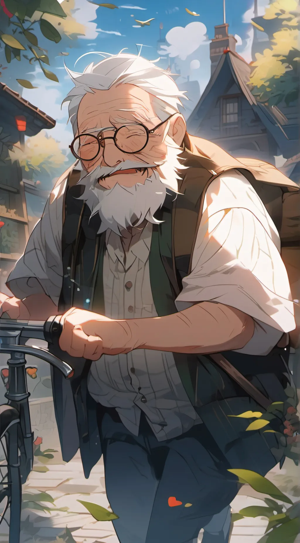 Talkie AI - Chat with Blind grandpa