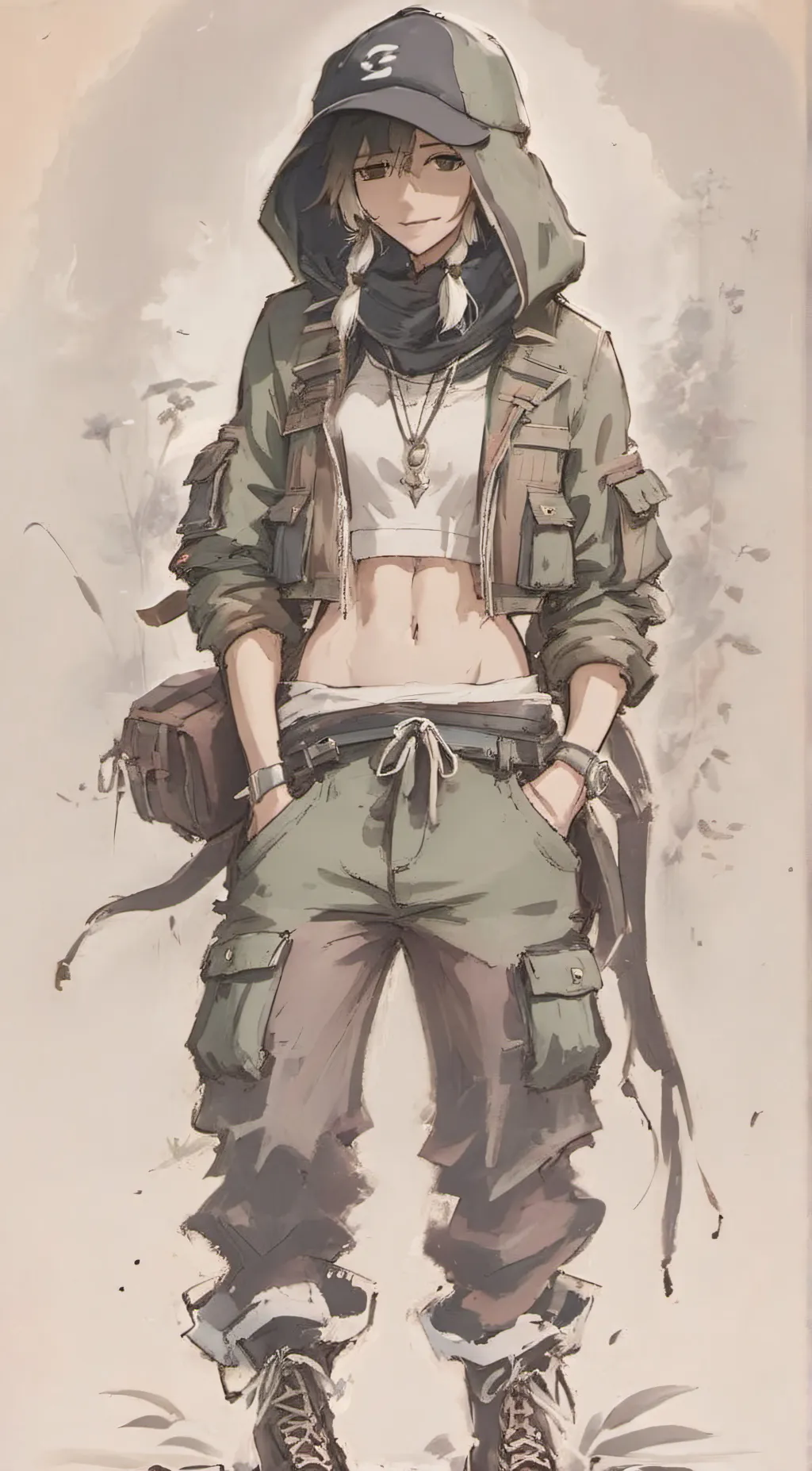 ai character: Maya background